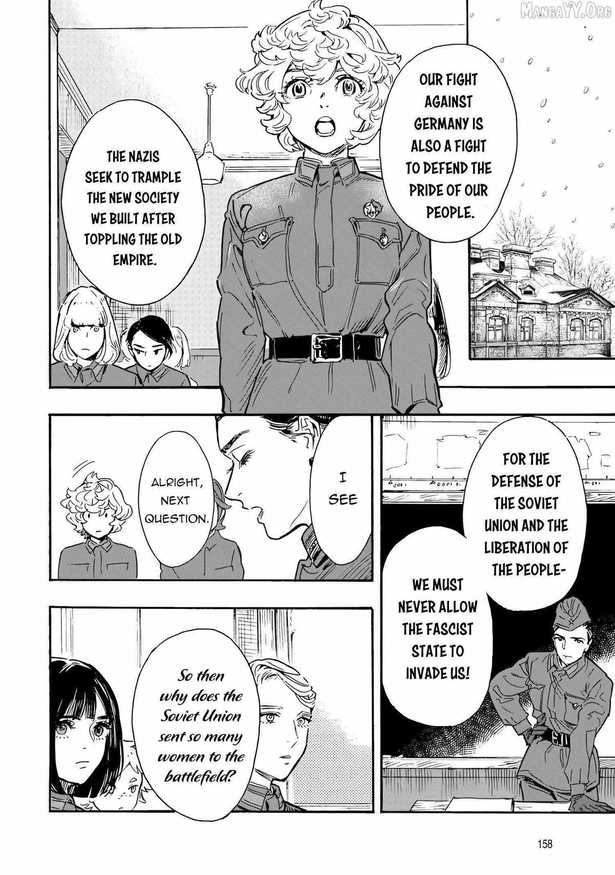 Comrade Girls, Shoot the Enemy Chapter 4 page 9 - 