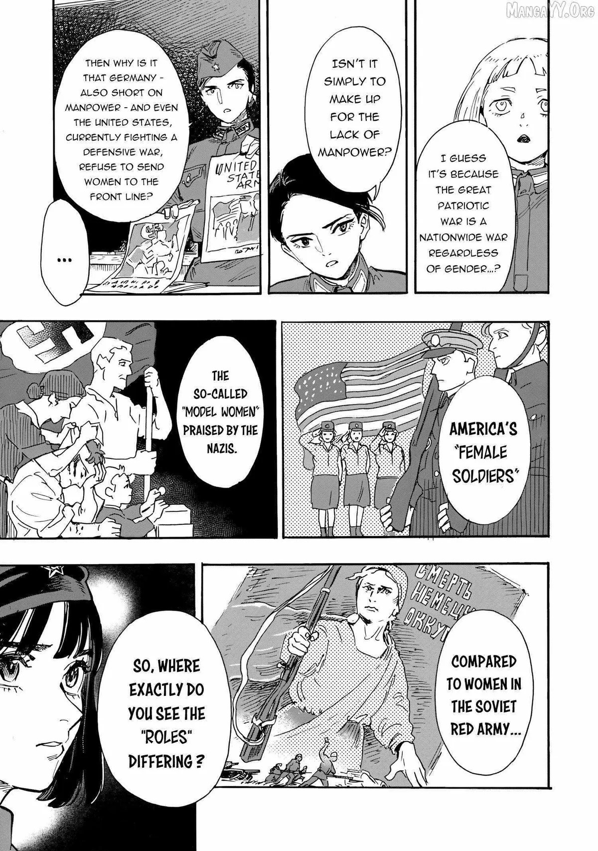 Comrade Girls, Shoot the Enemy Chapter 4 page 10 - 