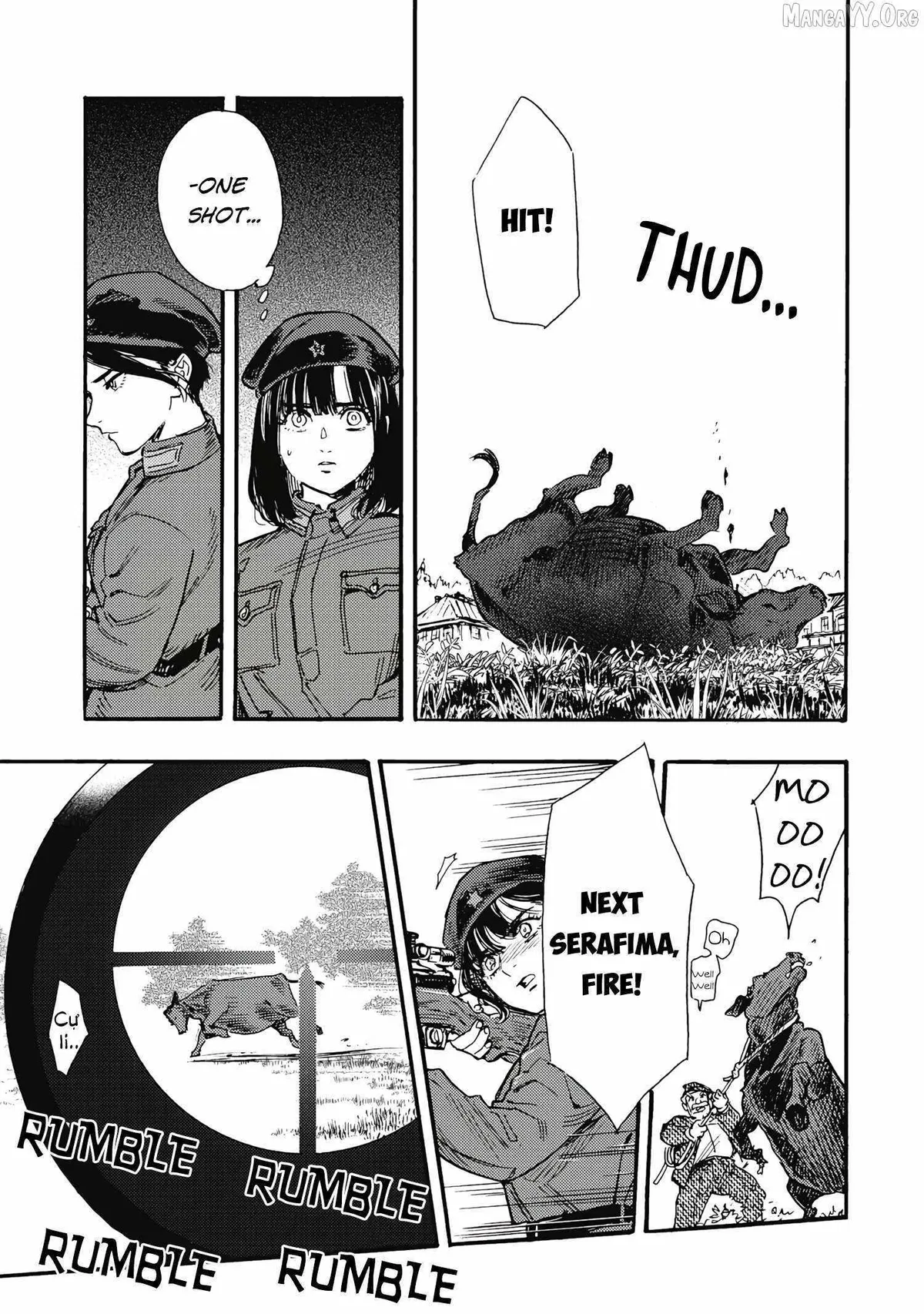 Comrade Girls, Shoot the Enemy Chapter 5 page 17 - 