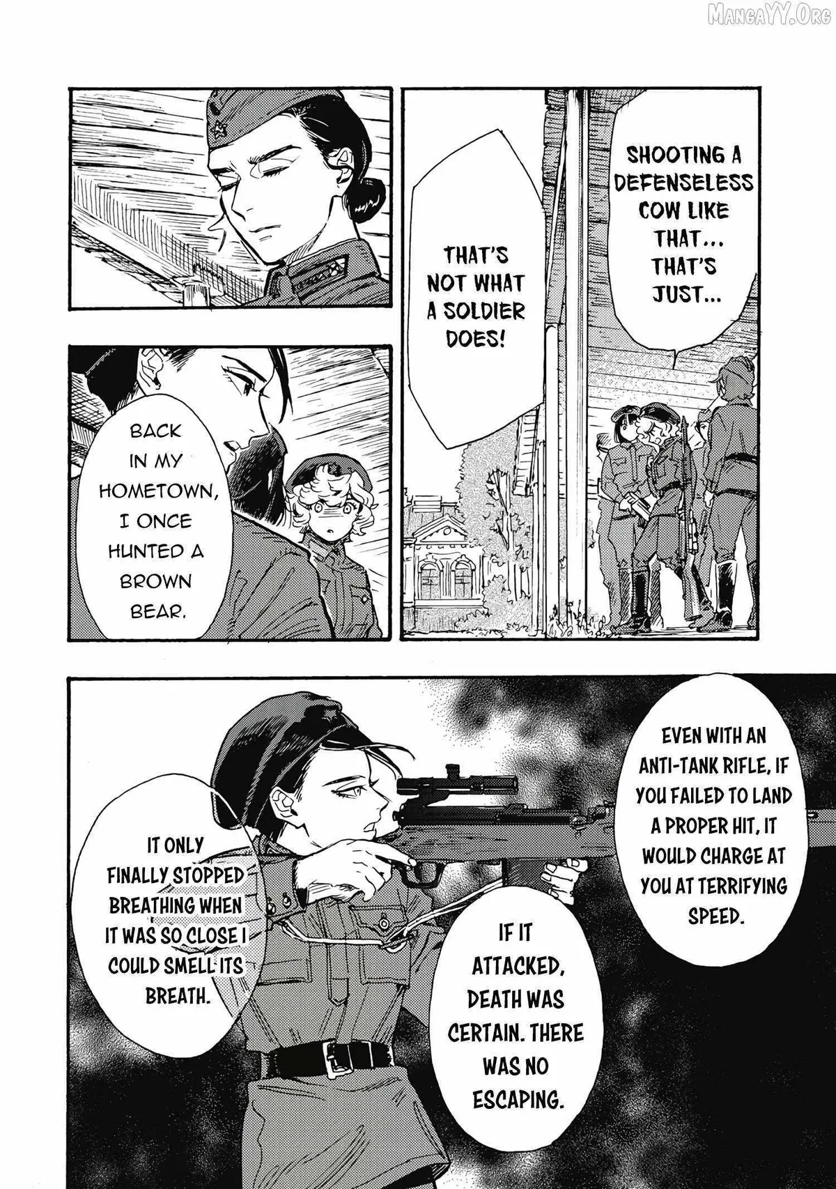 Comrade Girls, Shoot the Enemy Chapter 5 page 22 - 