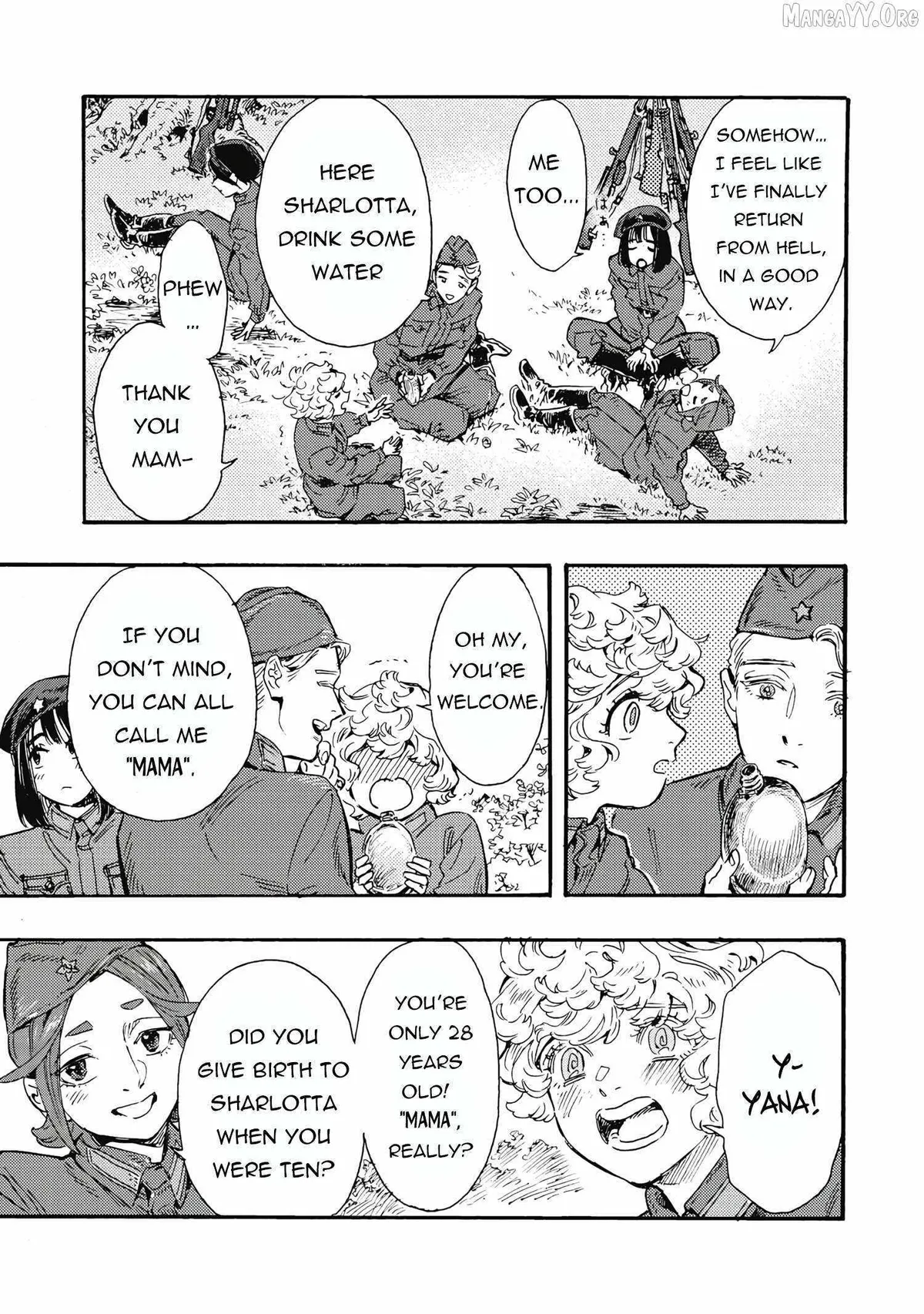 Comrade Girls, Shoot the Enemy Chapter 5 page 33 - 