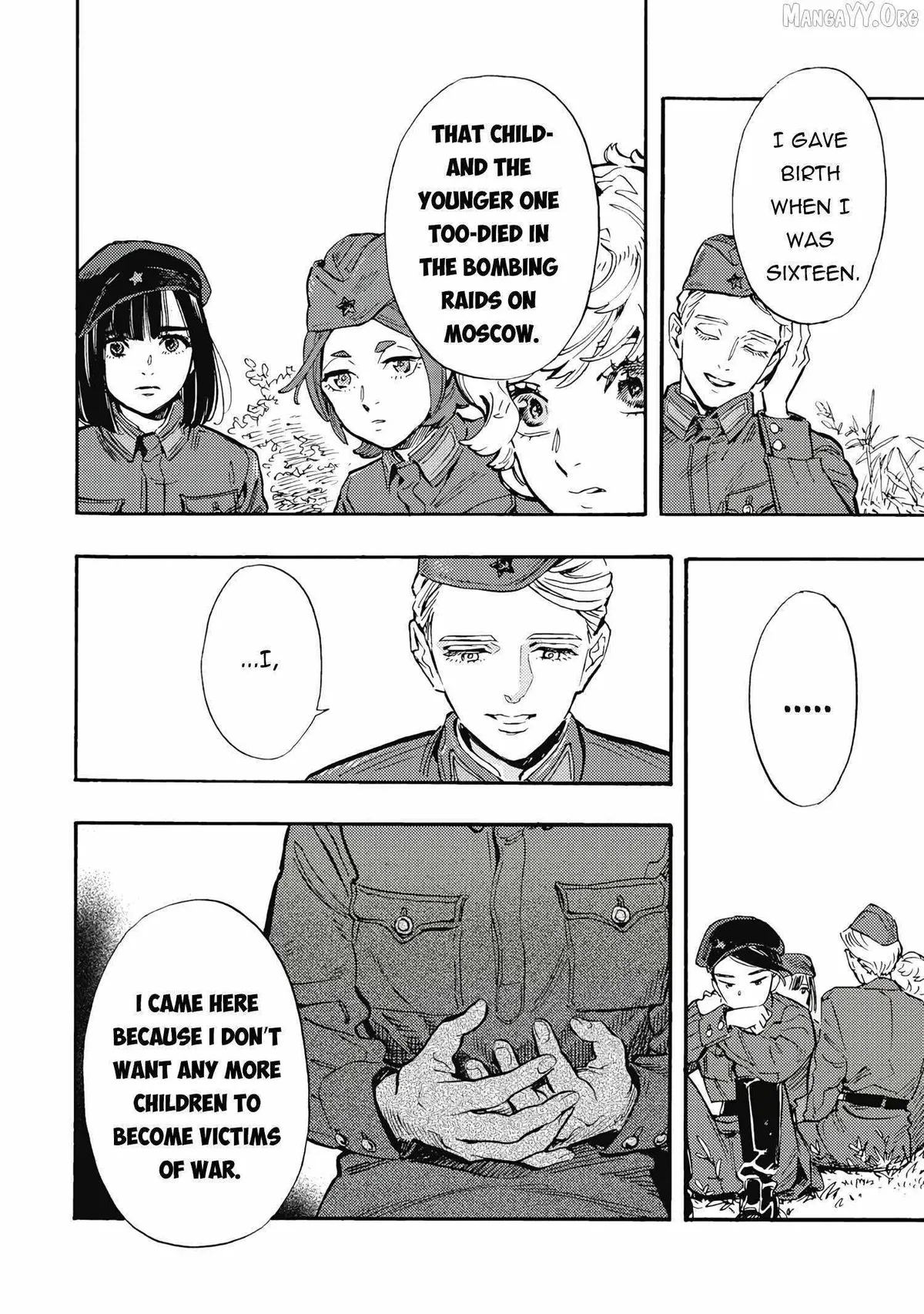 Comrade Girls, Shoot the Enemy Chapter 5 page 34 - 