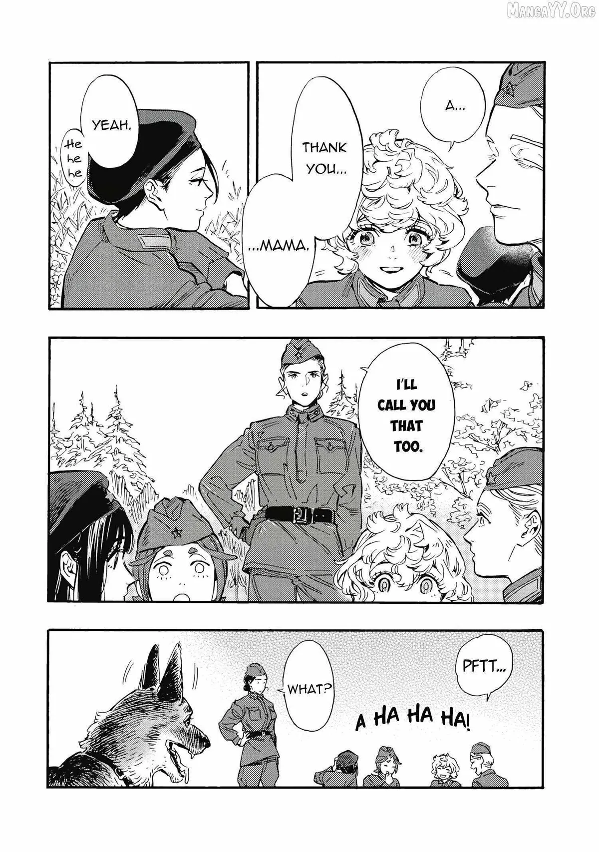 Comrade Girls, Shoot the Enemy Chapter 5 page 36 - 