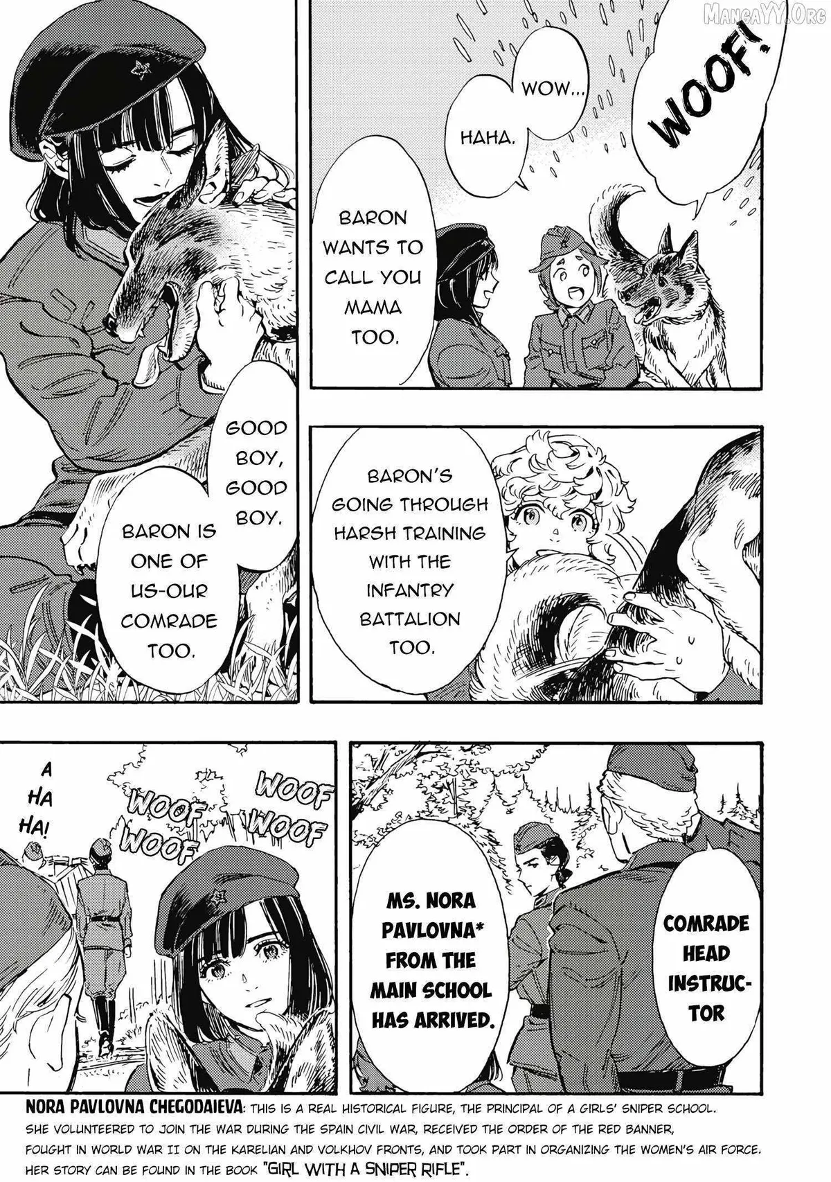 Comrade Girls, Shoot the Enemy Chapter 5 page 37 - 
