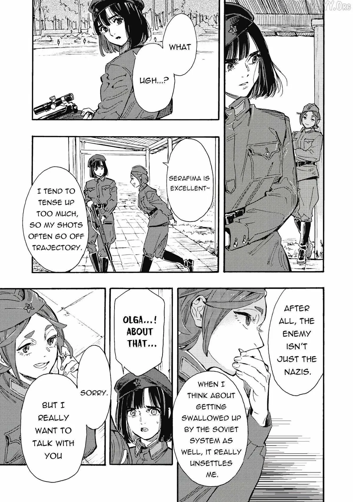 Comrade Girls, Shoot the Enemy Chapter 5 page 7 - 