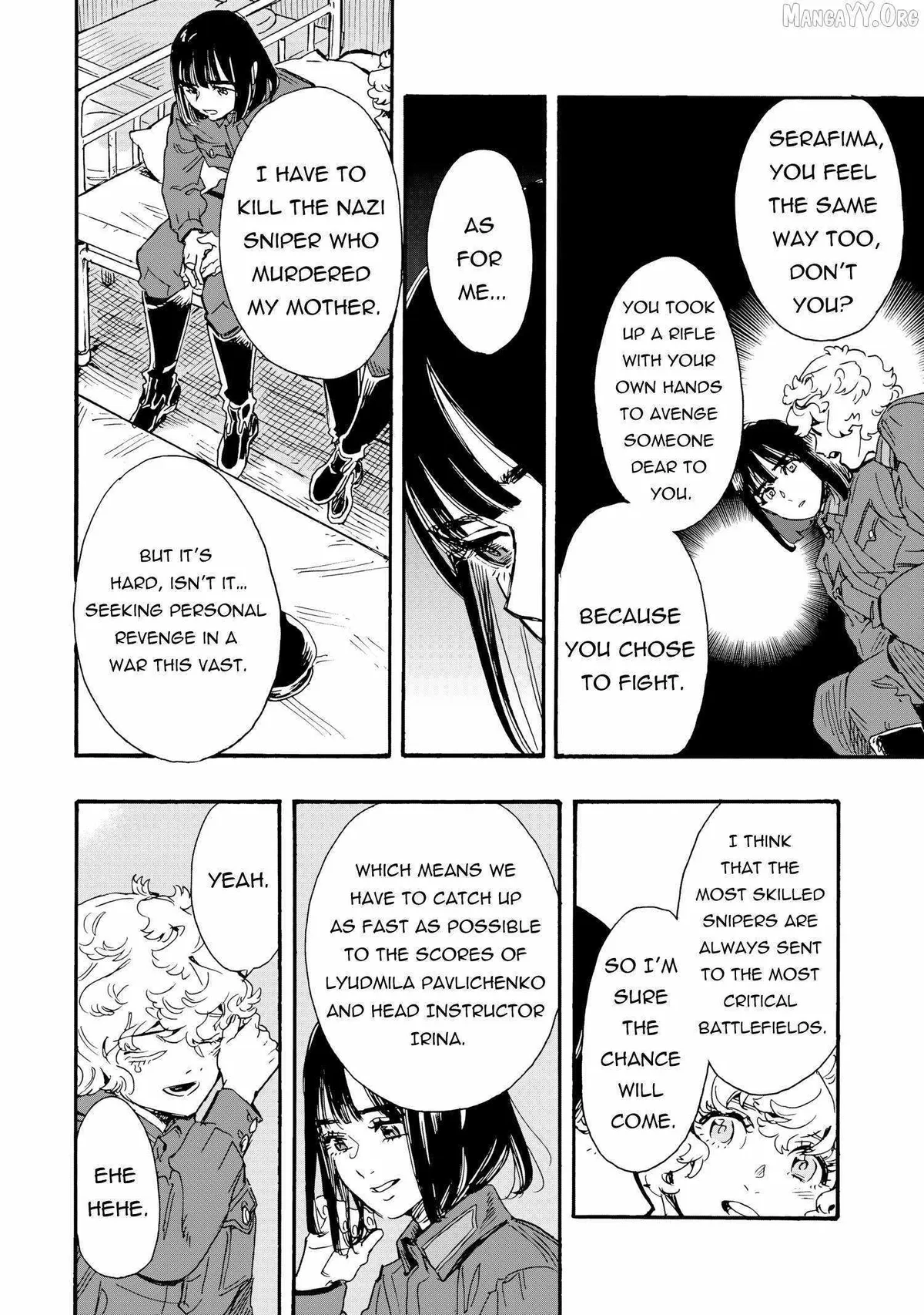Comrade Girls, Shoot the Enemy Chapter 6 page 34 - 