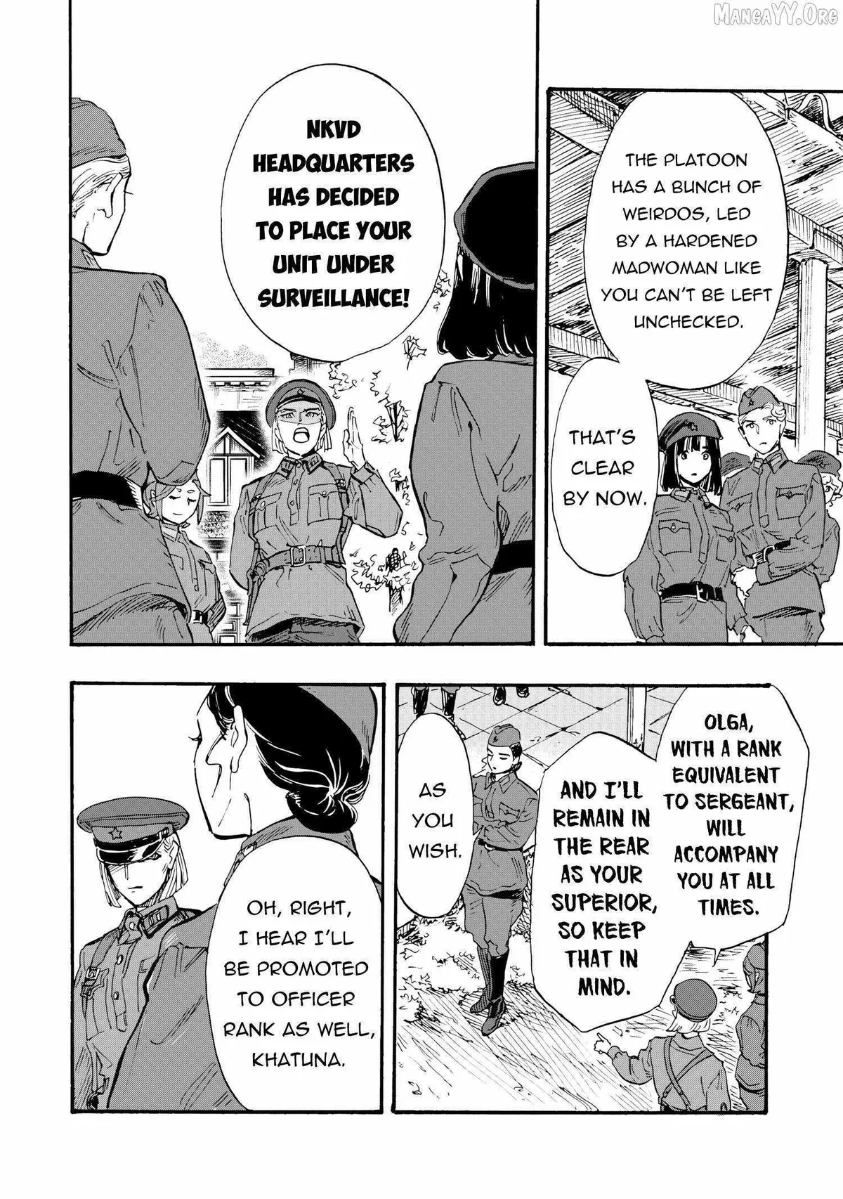 Comrade Girls, Shoot the Enemy Chapter 6 page 10 - 