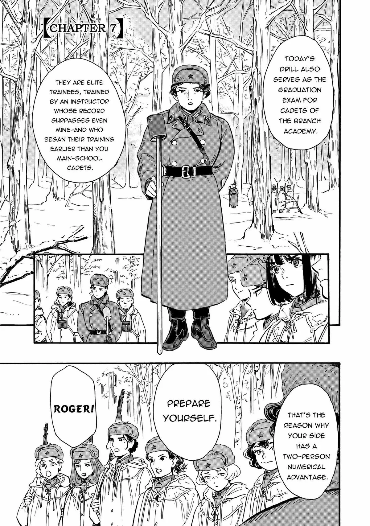 Comrade Girls, Shoot the Enemy Chapter 7 page 2 - 