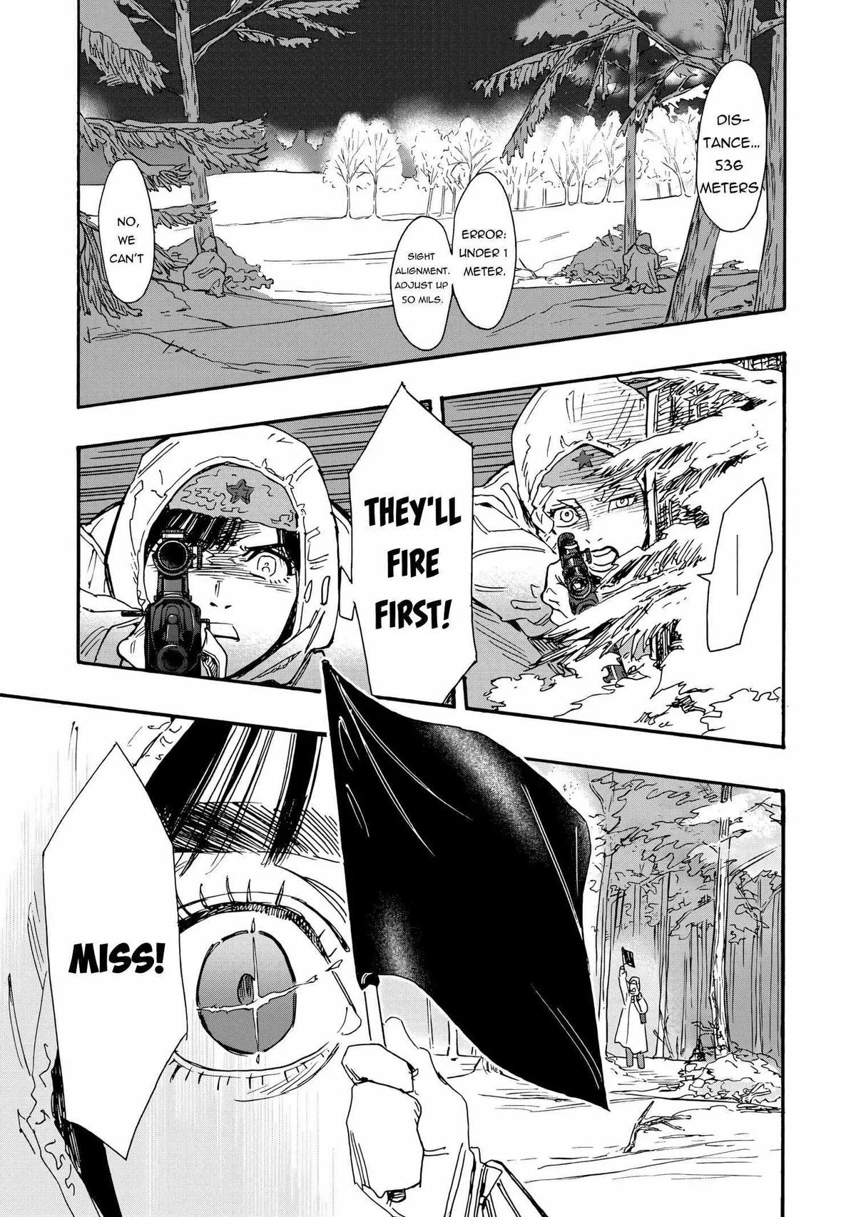 Comrade Girls, Shoot the Enemy Chapter 7 page 12 - 