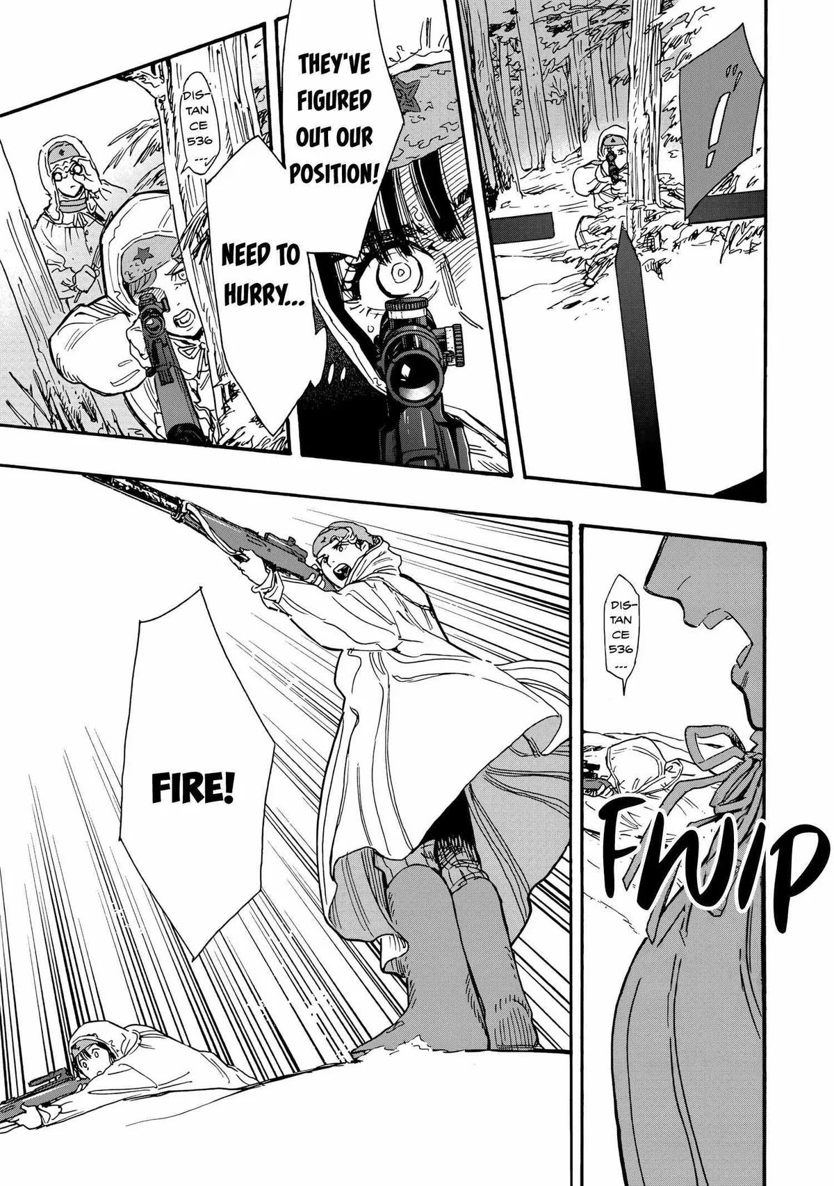 Comrade Girls, Shoot the Enemy Chapter 7 page 14 - 