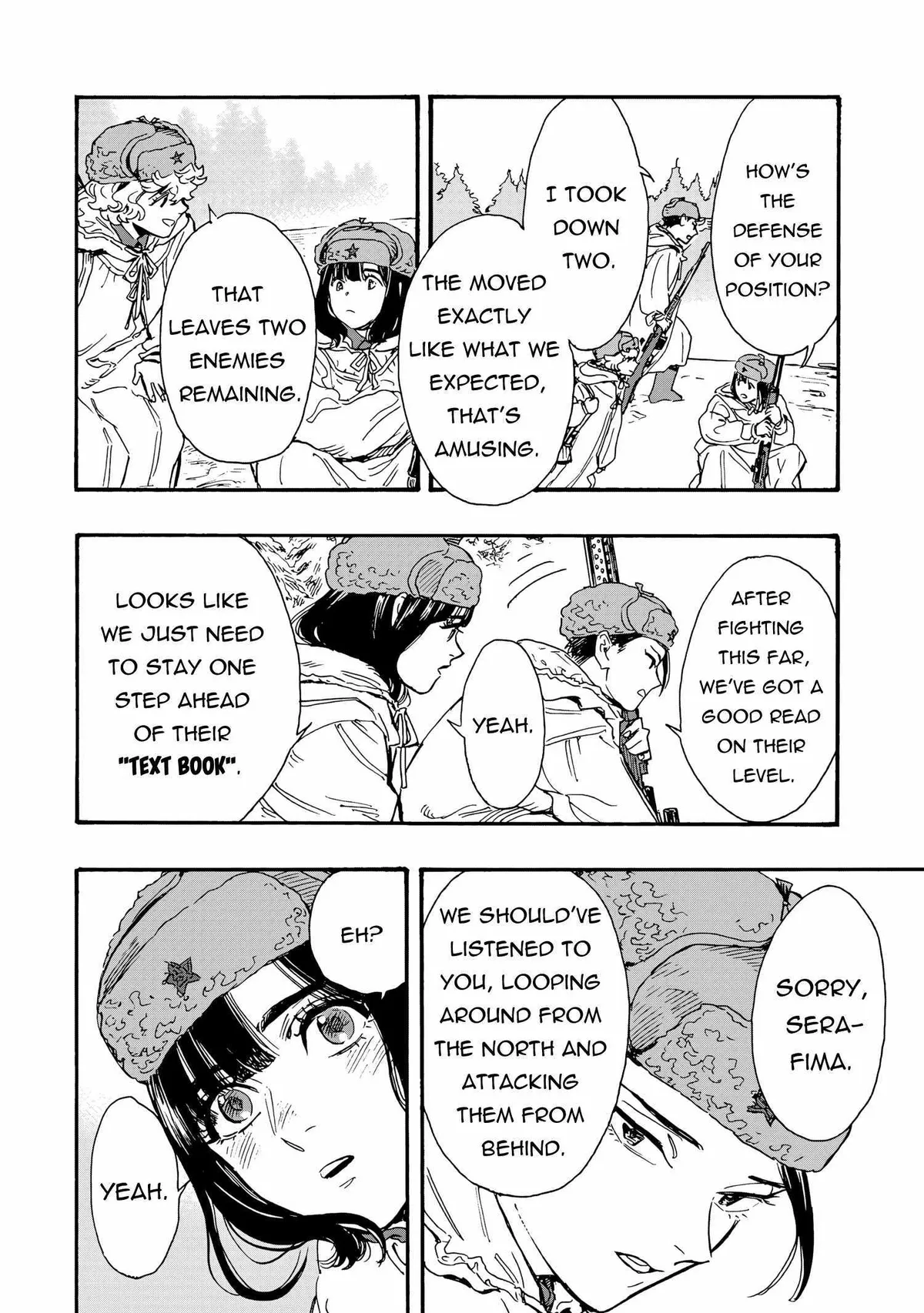 Comrade Girls, Shoot the Enemy Chapter 7 page 19 - 
