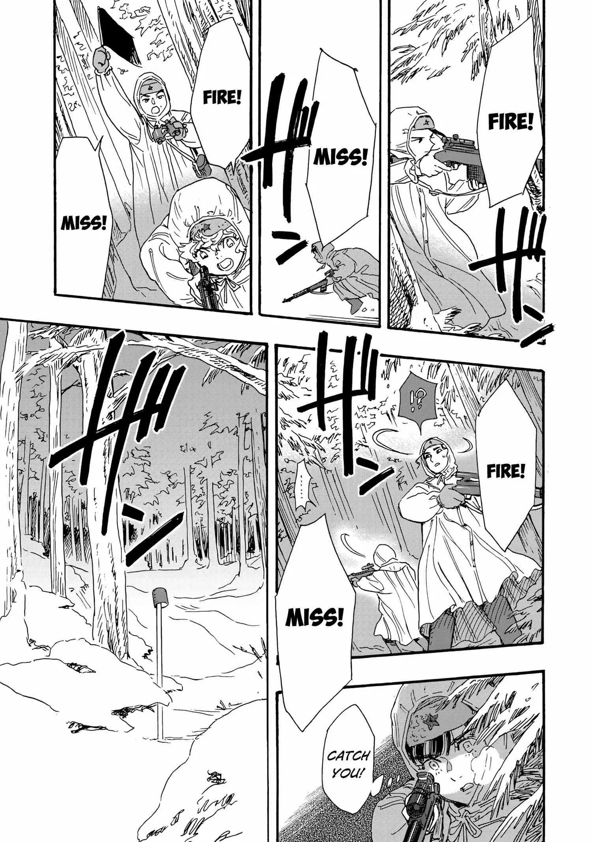 Comrade Girls, Shoot the Enemy Chapter 7 page 22 - 
