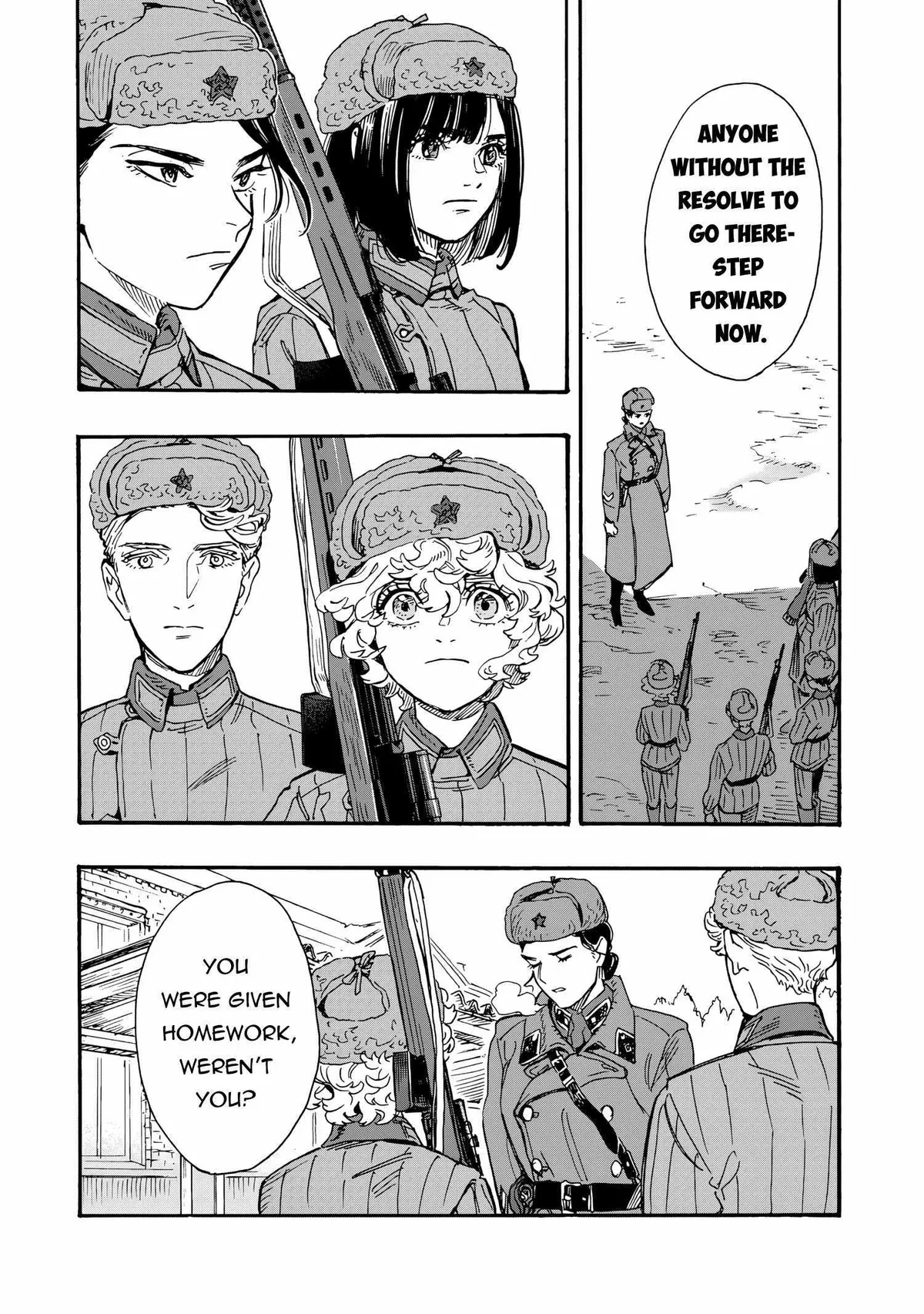 Comrade Girls, Shoot the Enemy Chapter 7 page 29 - 