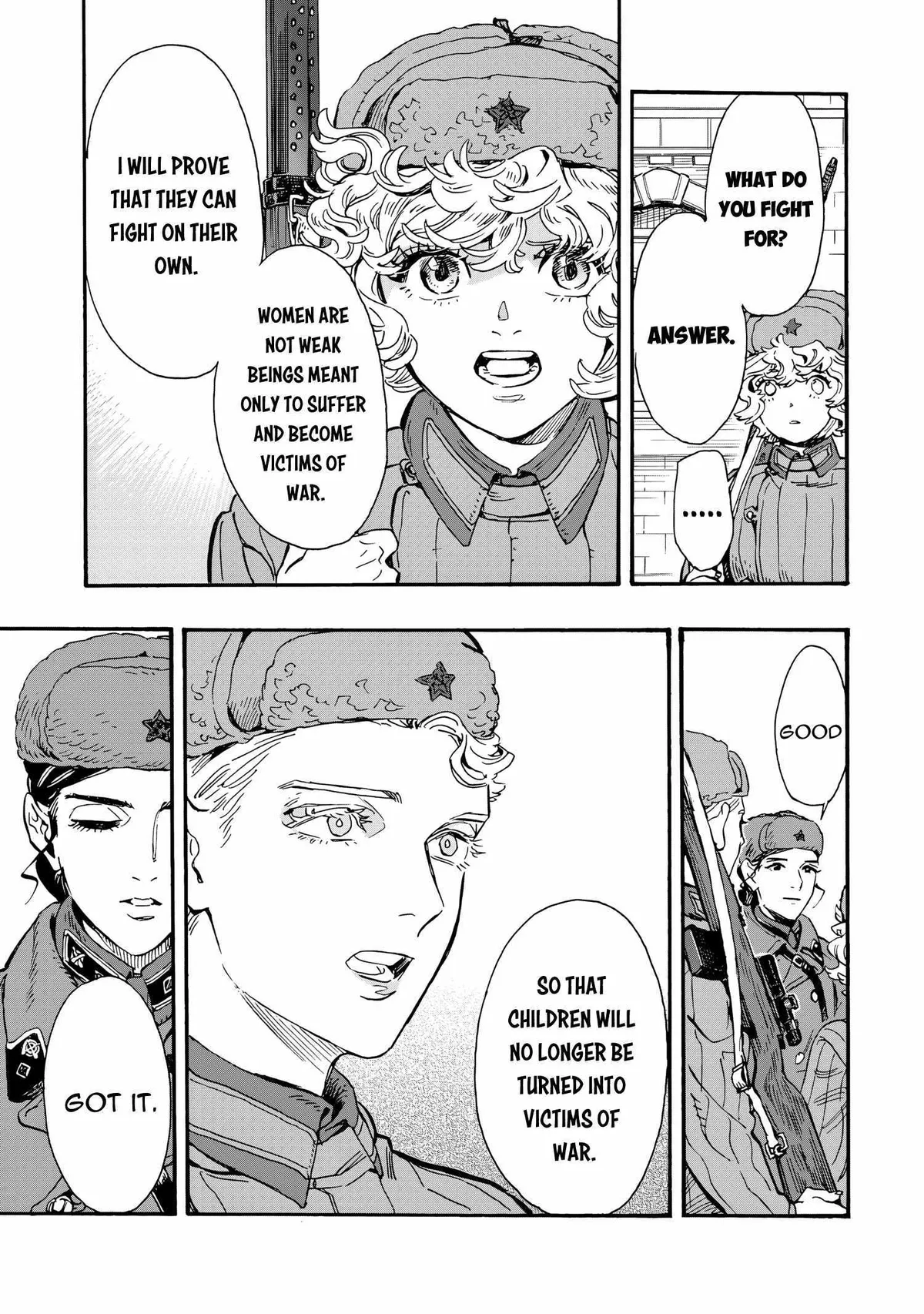 Comrade Girls, Shoot the Enemy Chapter 7 page 30 - 
