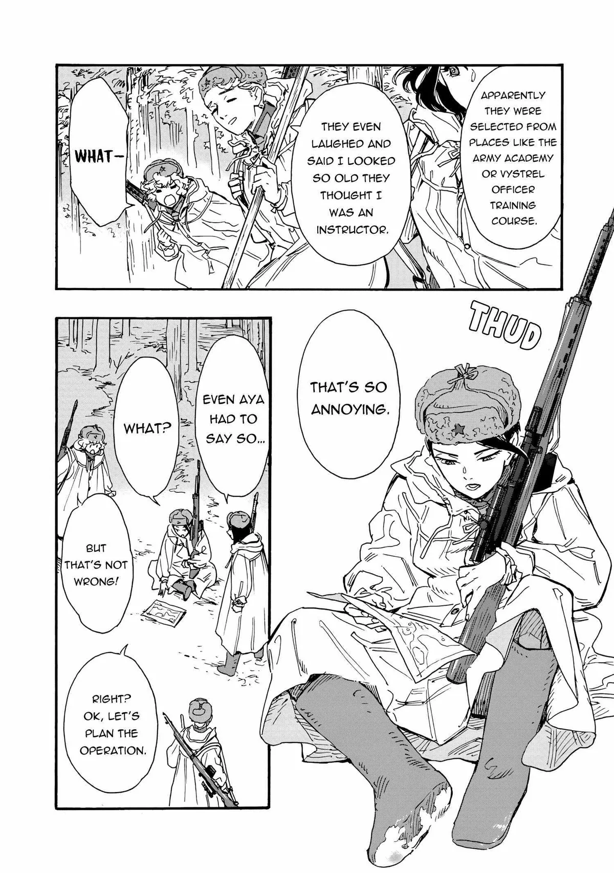 Comrade Girls, Shoot the Enemy Chapter 7 page 4 - 