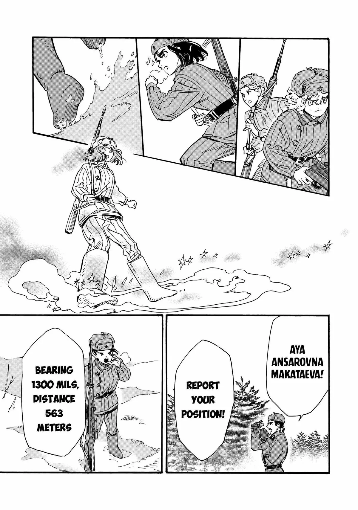Comrade Girls, Shoot the Enemy Chapter 7 page 36 - 