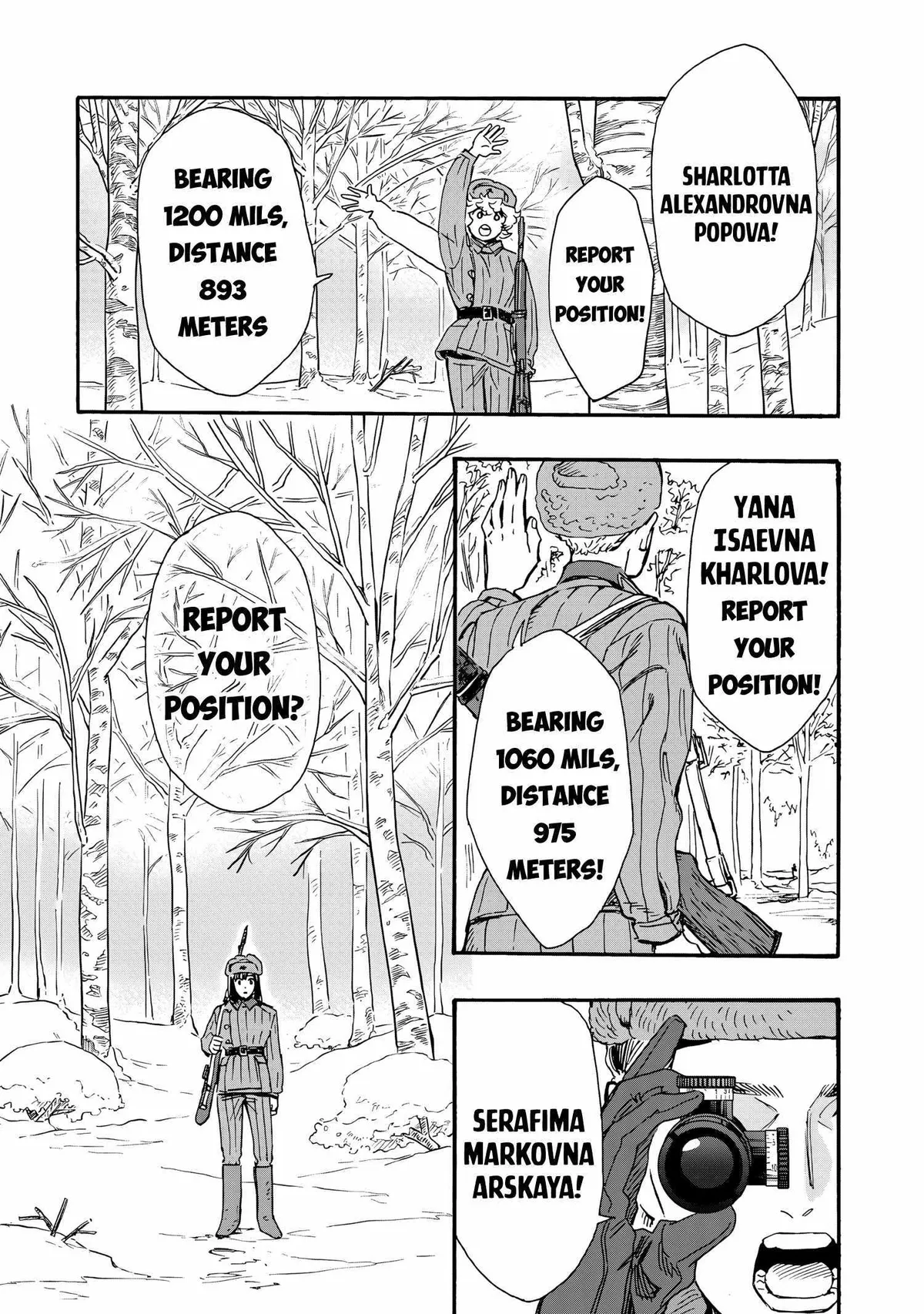Comrade Girls, Shoot the Enemy Chapter 7 page 37 - 