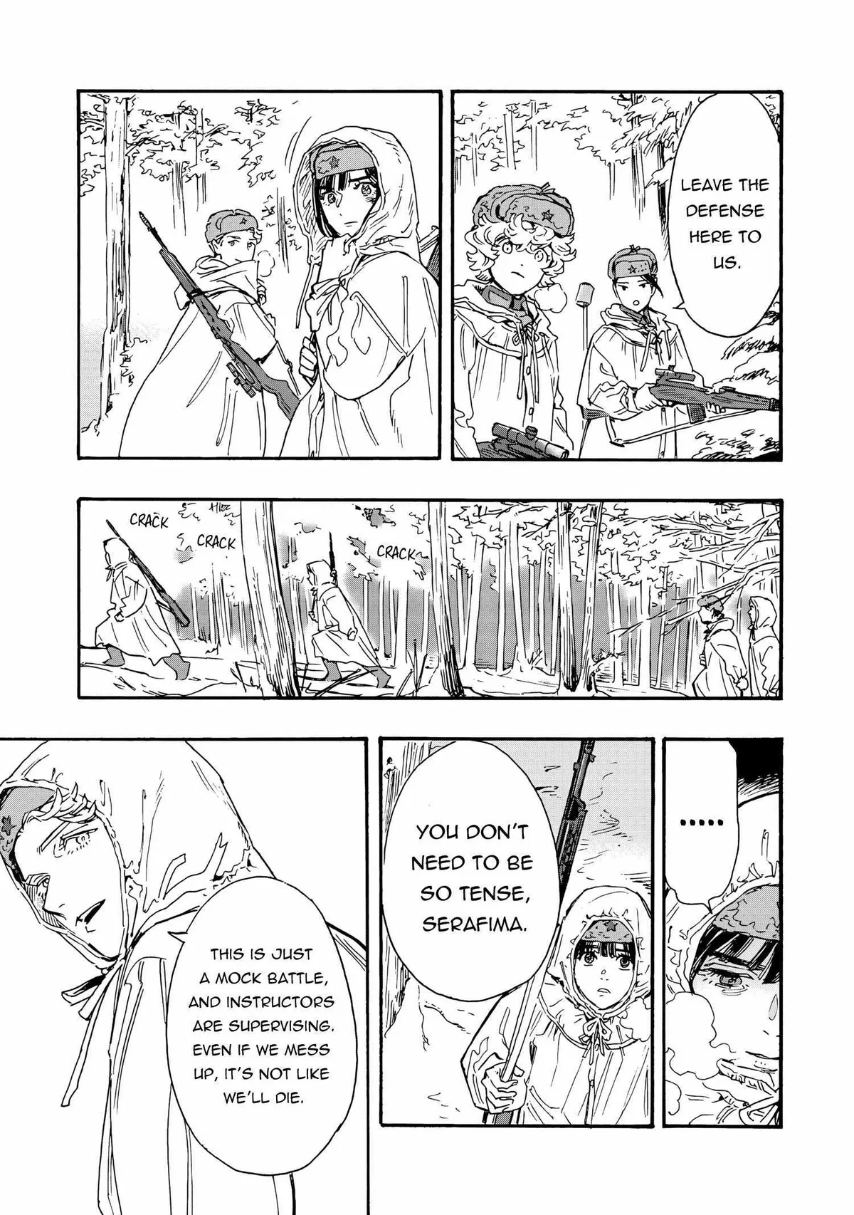 Comrade Girls, Shoot the Enemy Chapter 7 page 6 - 