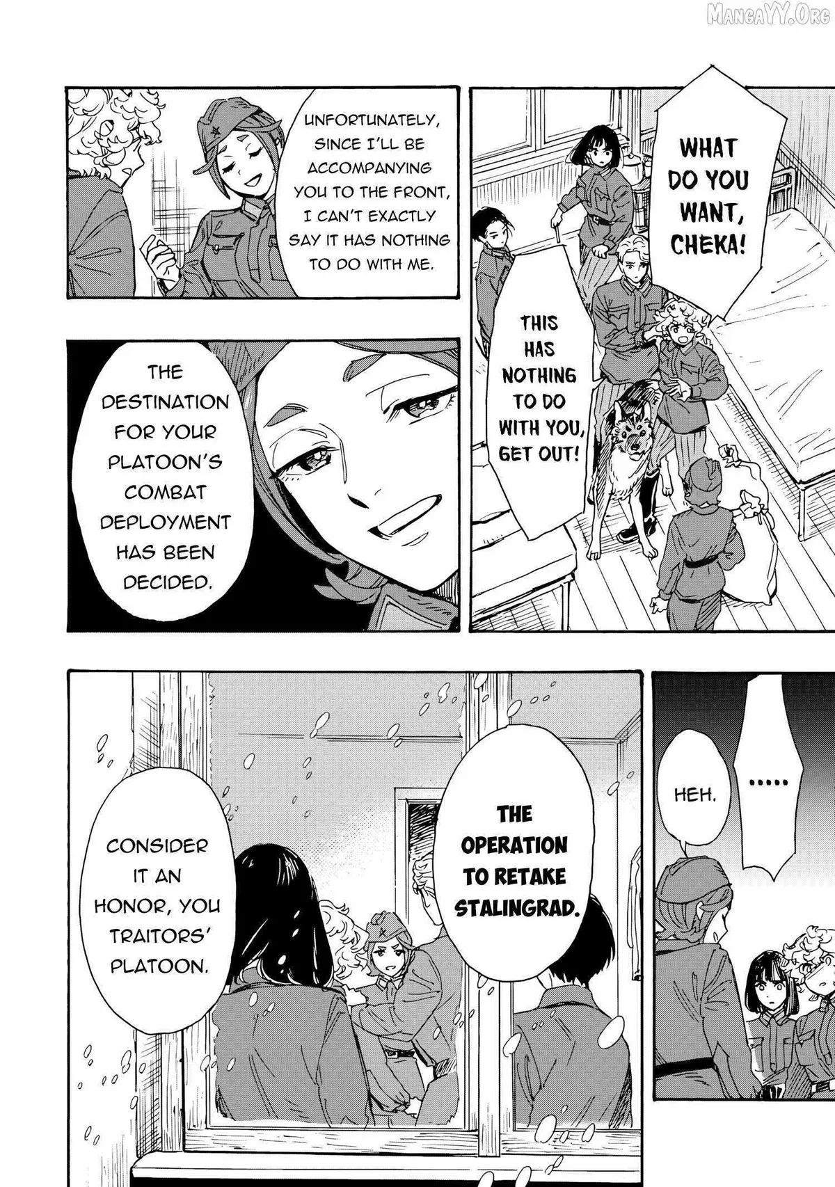 Comrade Girls, Shoot the Enemy Chapter 8 page 21 - 