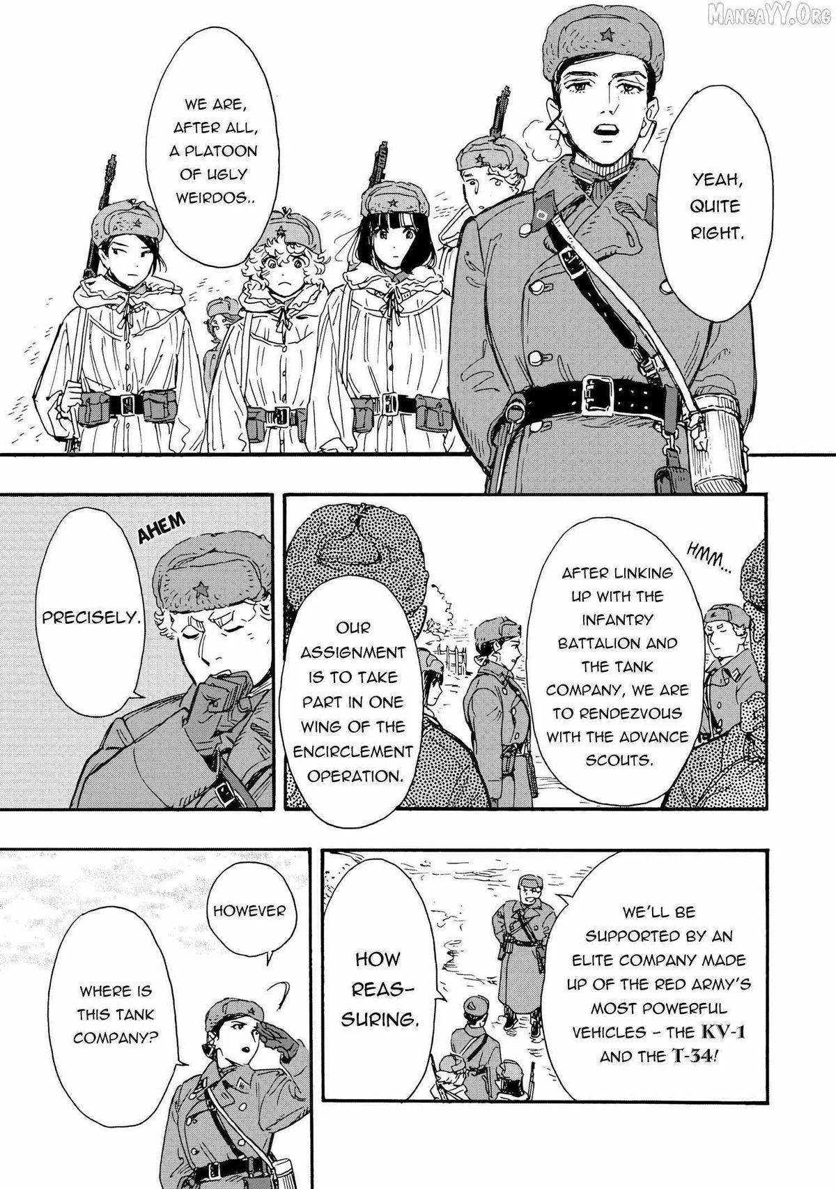 Comrade Girls, Shoot the Enemy Chapter 9 page 4 - 