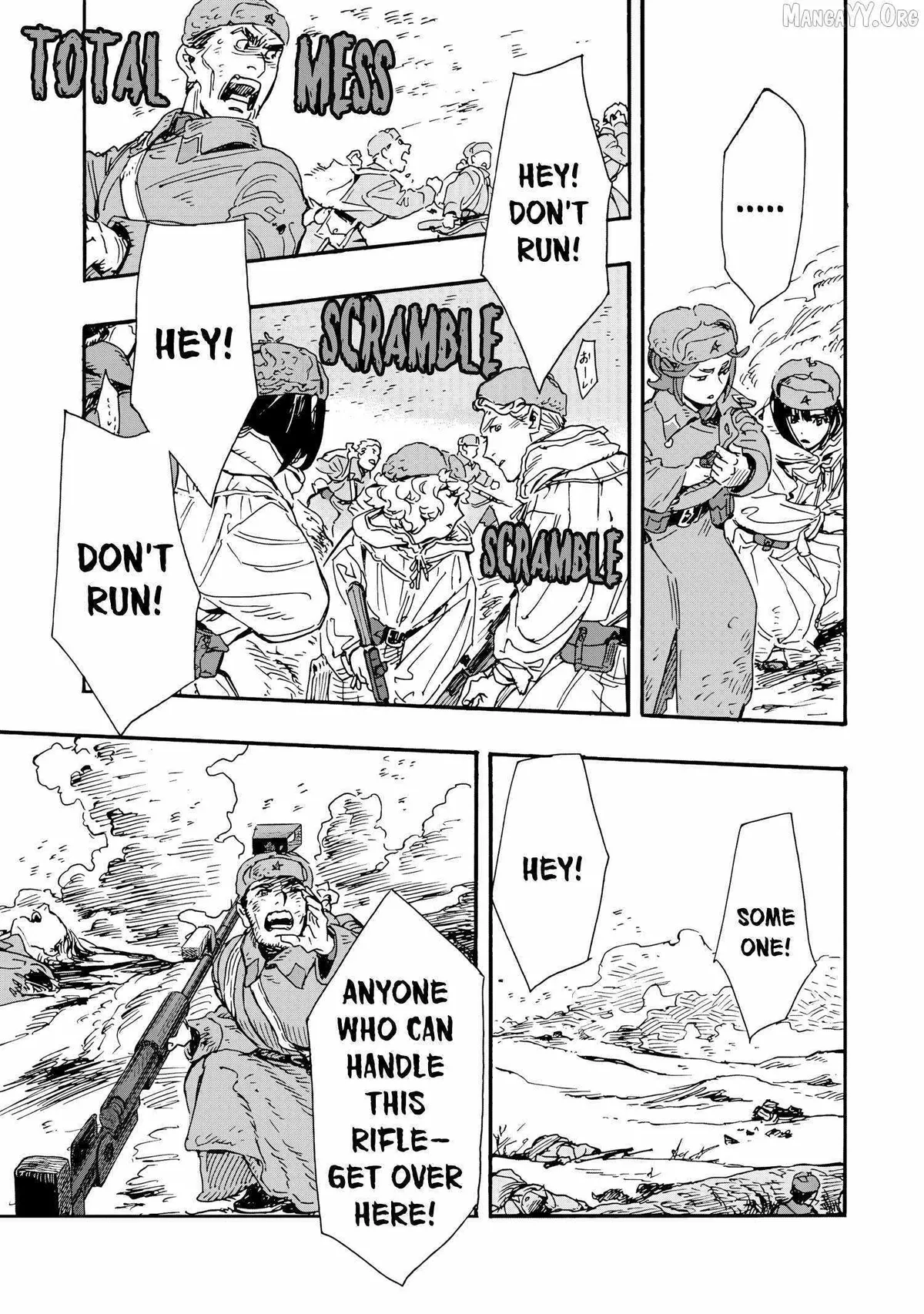 Comrade Girls, Shoot the Enemy Chapter 9 page 36 - 