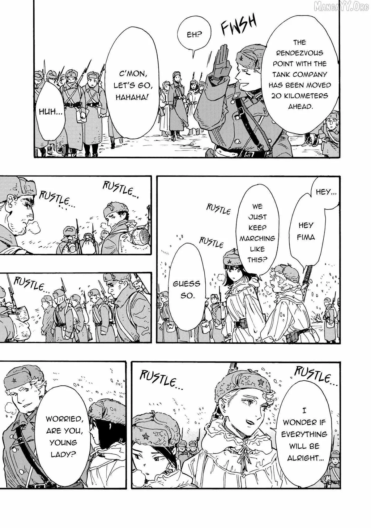 Comrade Girls, Shoot the Enemy Chapter 9 page 6 - 