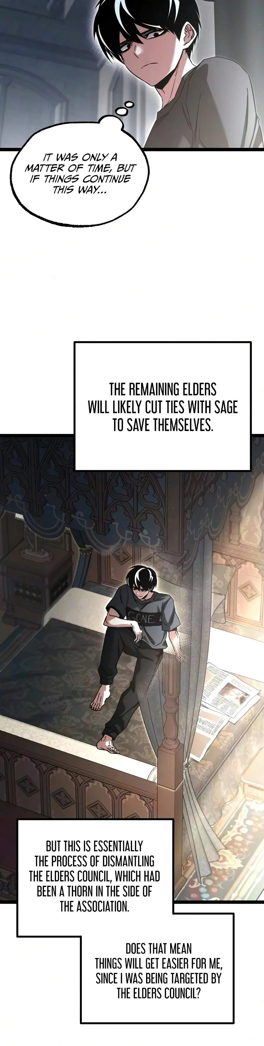 Conquering the Academy with Just a Sashimi Knife. Chapter 91 page 3 - 