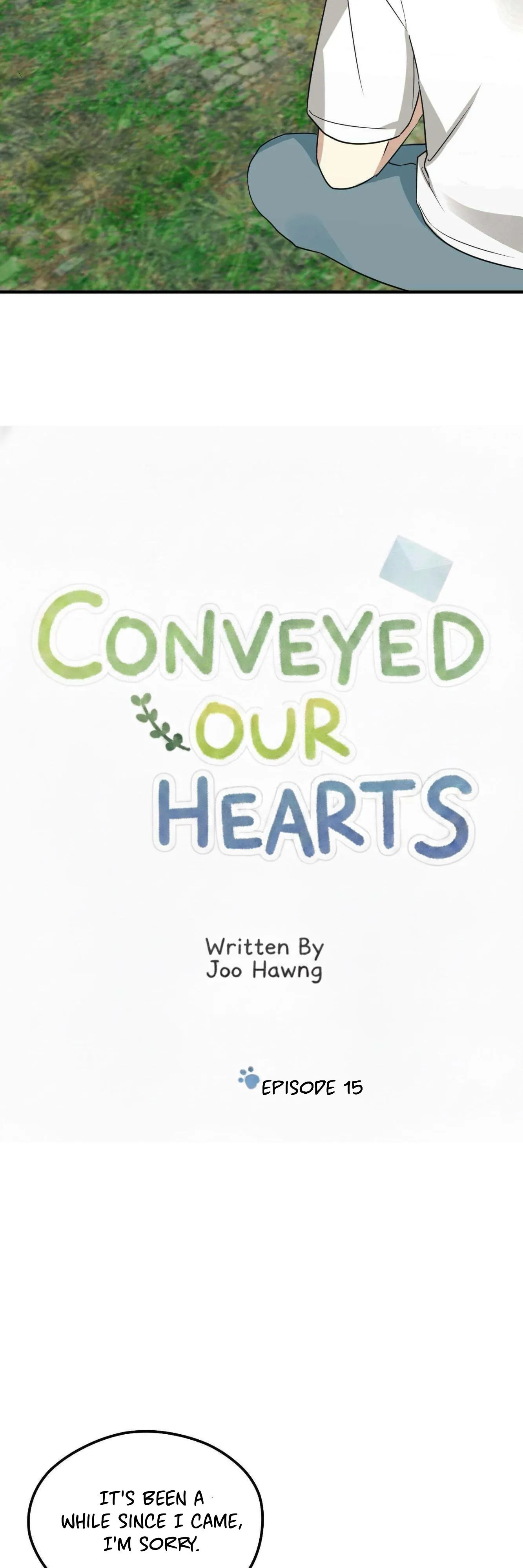 Read Conveyed Our Hearts chapter 15 image 9 on Lezhin