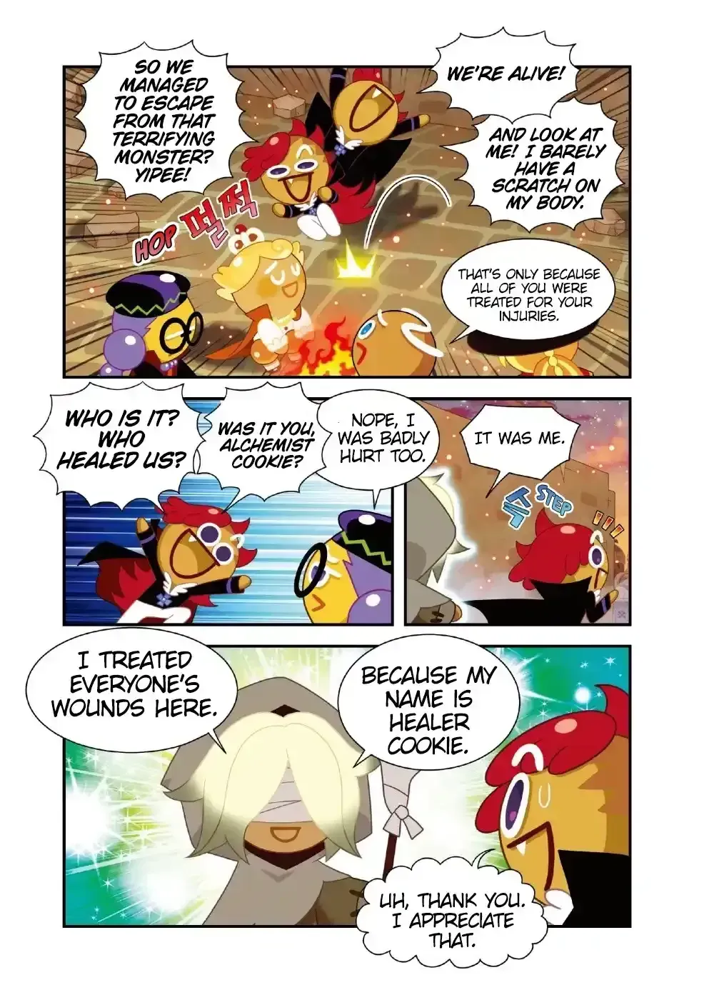Read Cookie Run Kingdom School chapter 61 image 9 on Lezhin