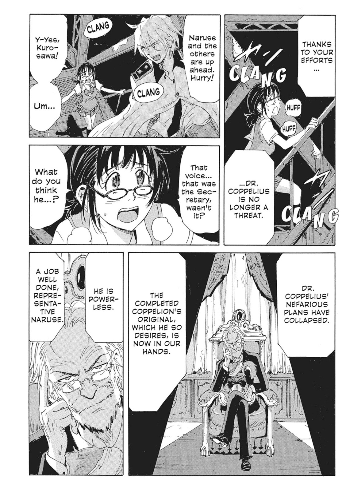 Read COPPELION chapter 150 image 3 on Lezhin