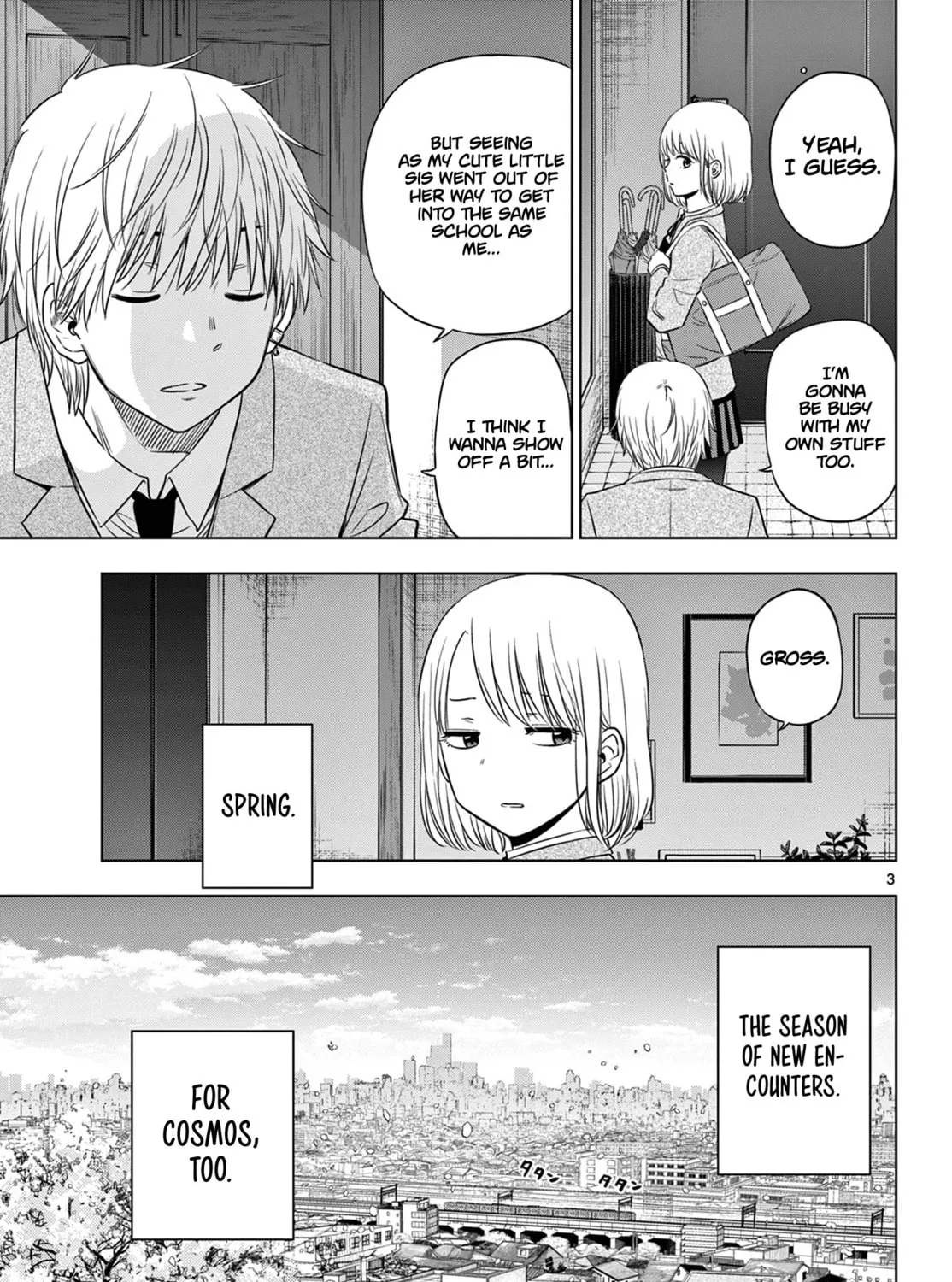Read COSMOS chapter 13 image 5 on Lezhin