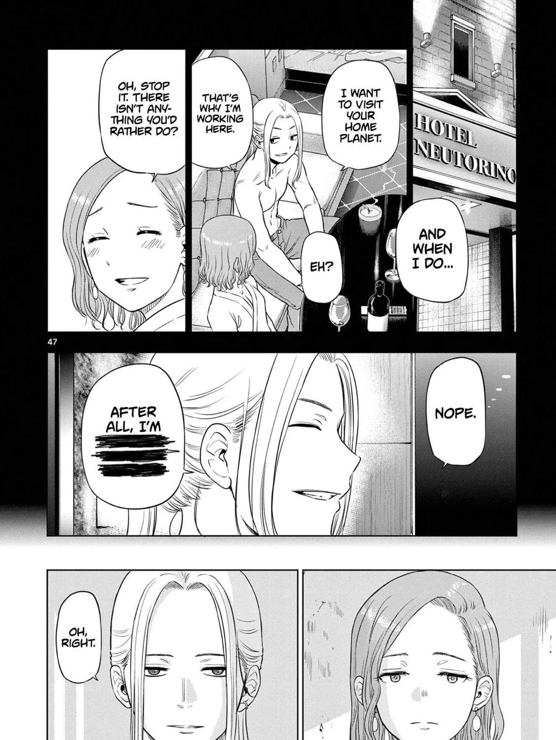 Read COSMOS chapter 14 image 95 on Lezhin