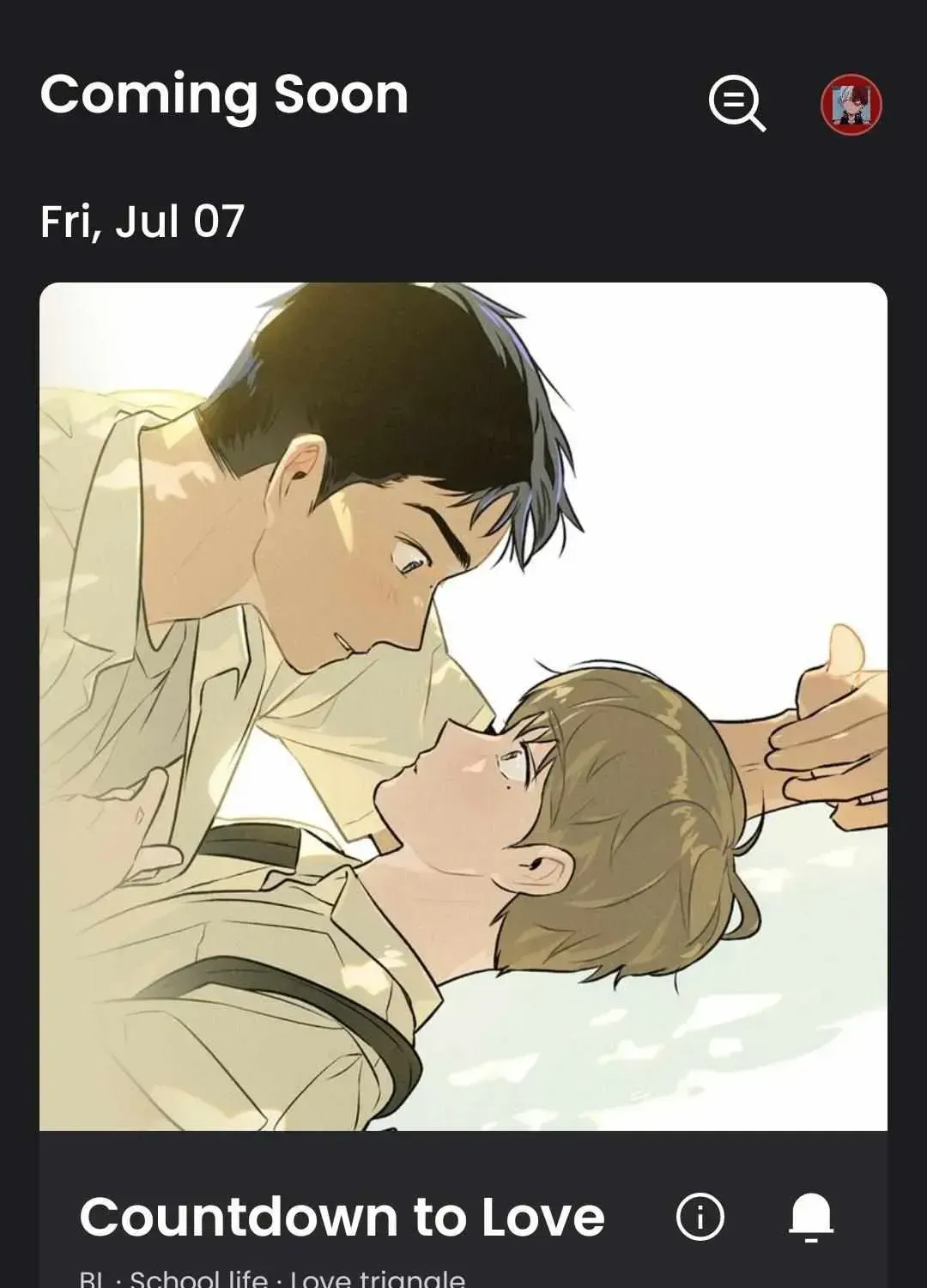 Read Countdown to Love chapter 1.3 image 1 on Lezhin