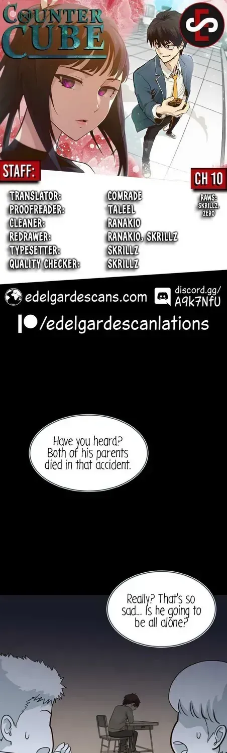 Read Counter Cube chapter 10.3 image 0 on Lezhin