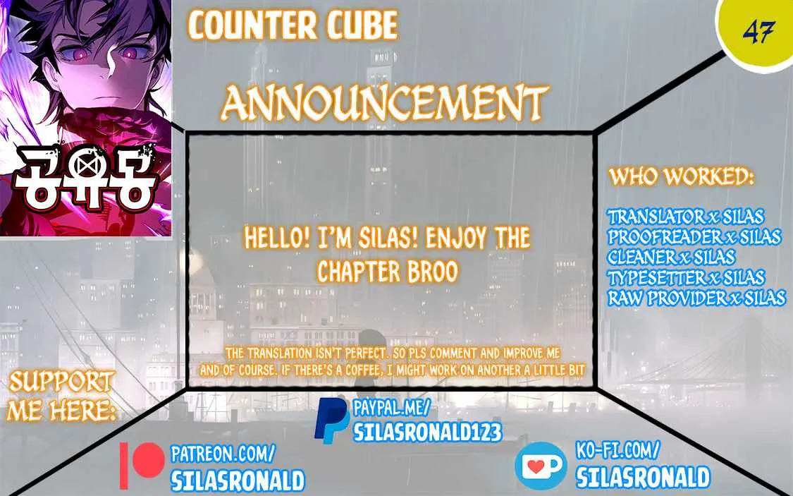 Read Counter Cube chapter 47 image 1 on Lezhin