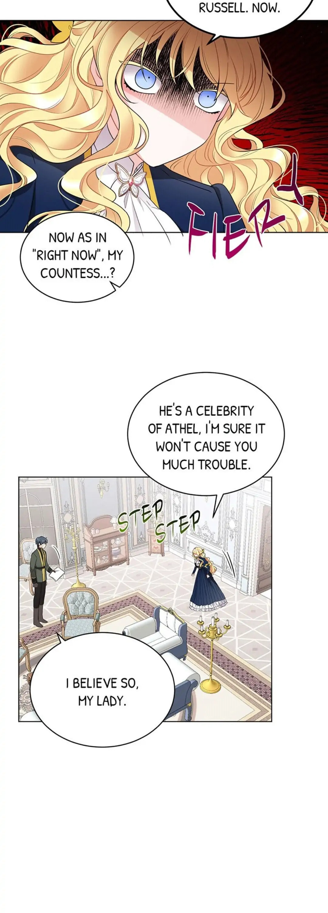 Read Countess and the Blade chapter 18 image 2 on Lezhin