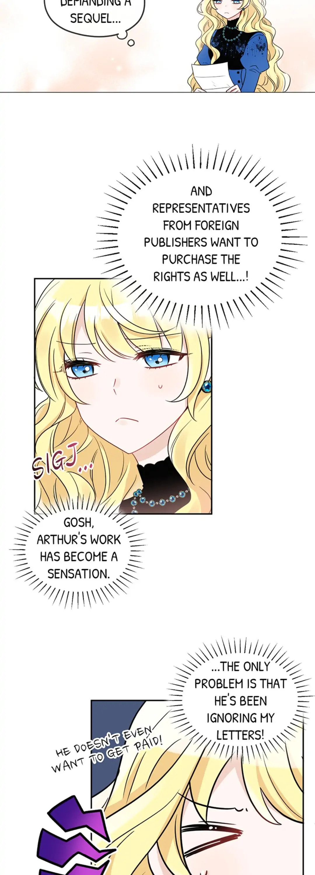 Read Countess and the Blade chapter 35 image 3 on Lezhin