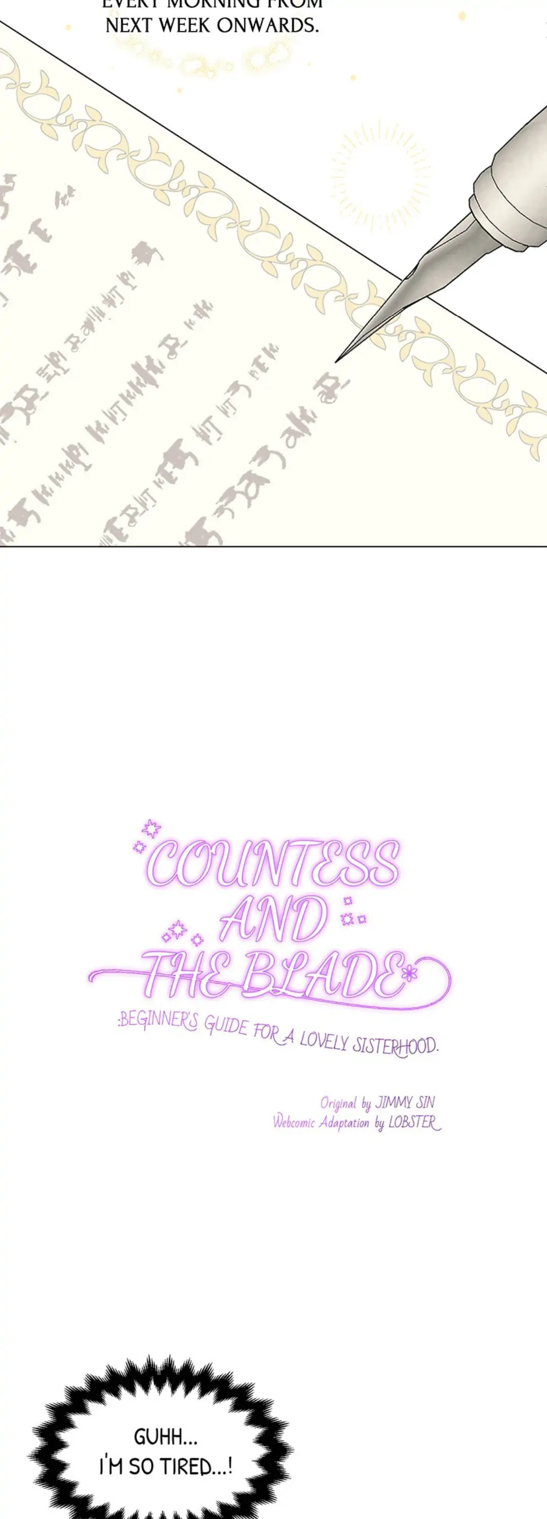 Read Countess and the Blade chapter 35 image 9 on Lezhin