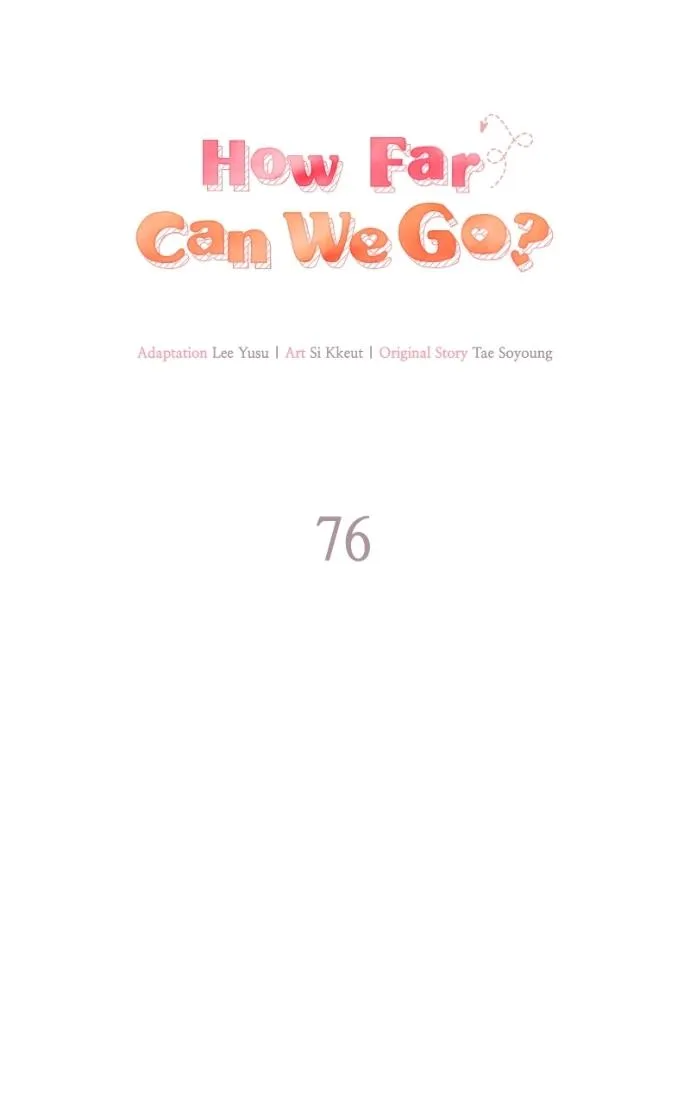Couple, How Far You Can Go? Chapter 76 page 47 - 