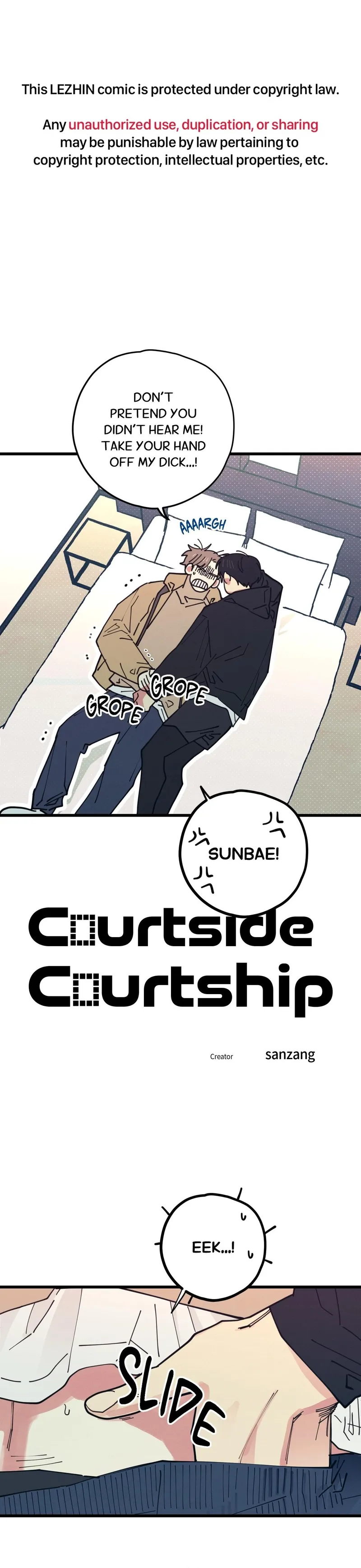 Read Courtside Courtship chapter 10 image 0 on Lezhin