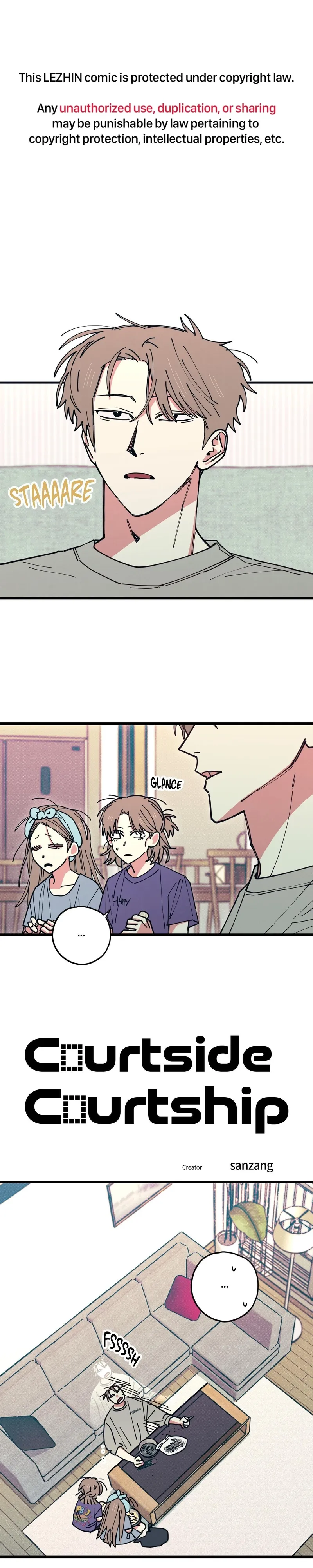 Read Courtside Courtship chapter 12 image 0 on Lezhin