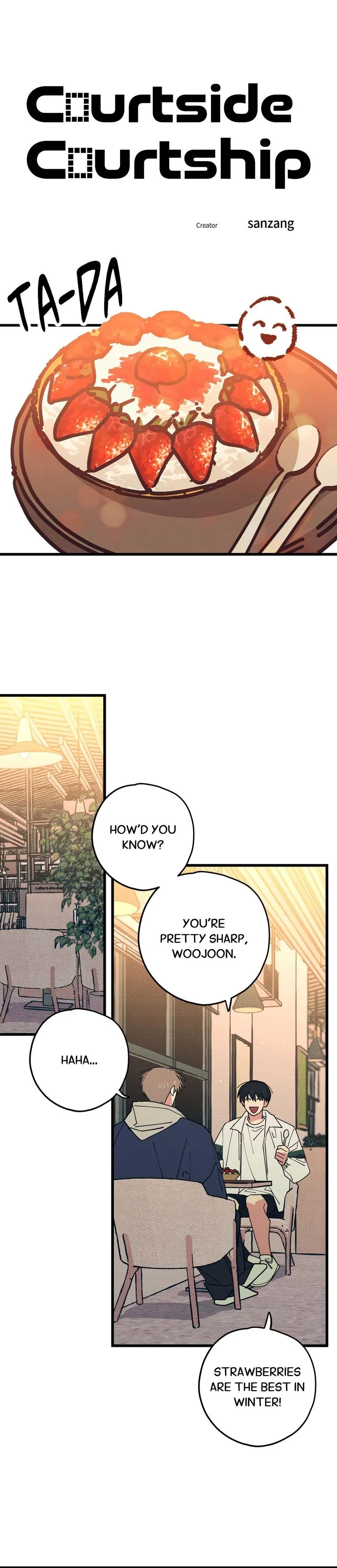 Read Courtside Courtship chapter 17 image 2 on Lezhin