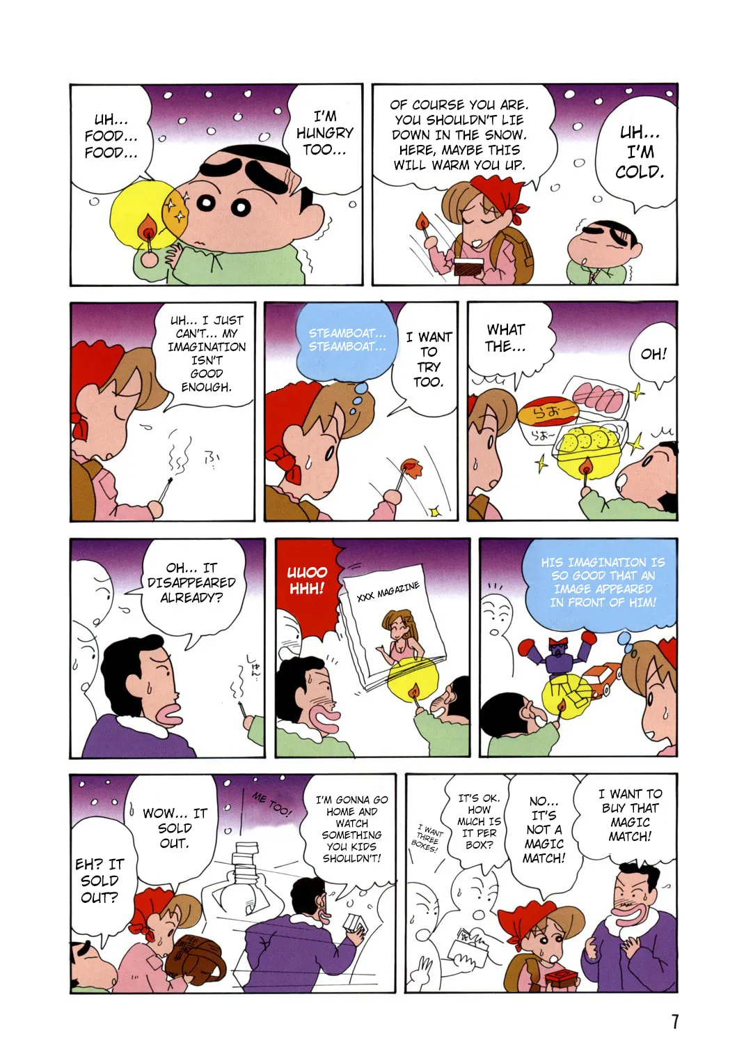 Read Crayon Shinchan chapter 1 image 13 on Lezhin