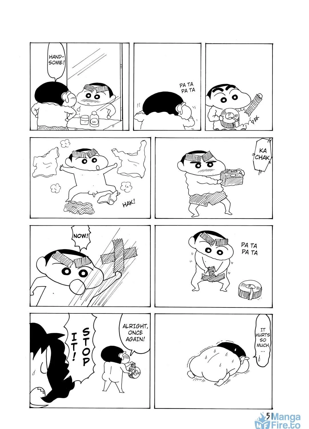 Read Crayon Shinchan chapter 3.4 image 3 on Lezhin