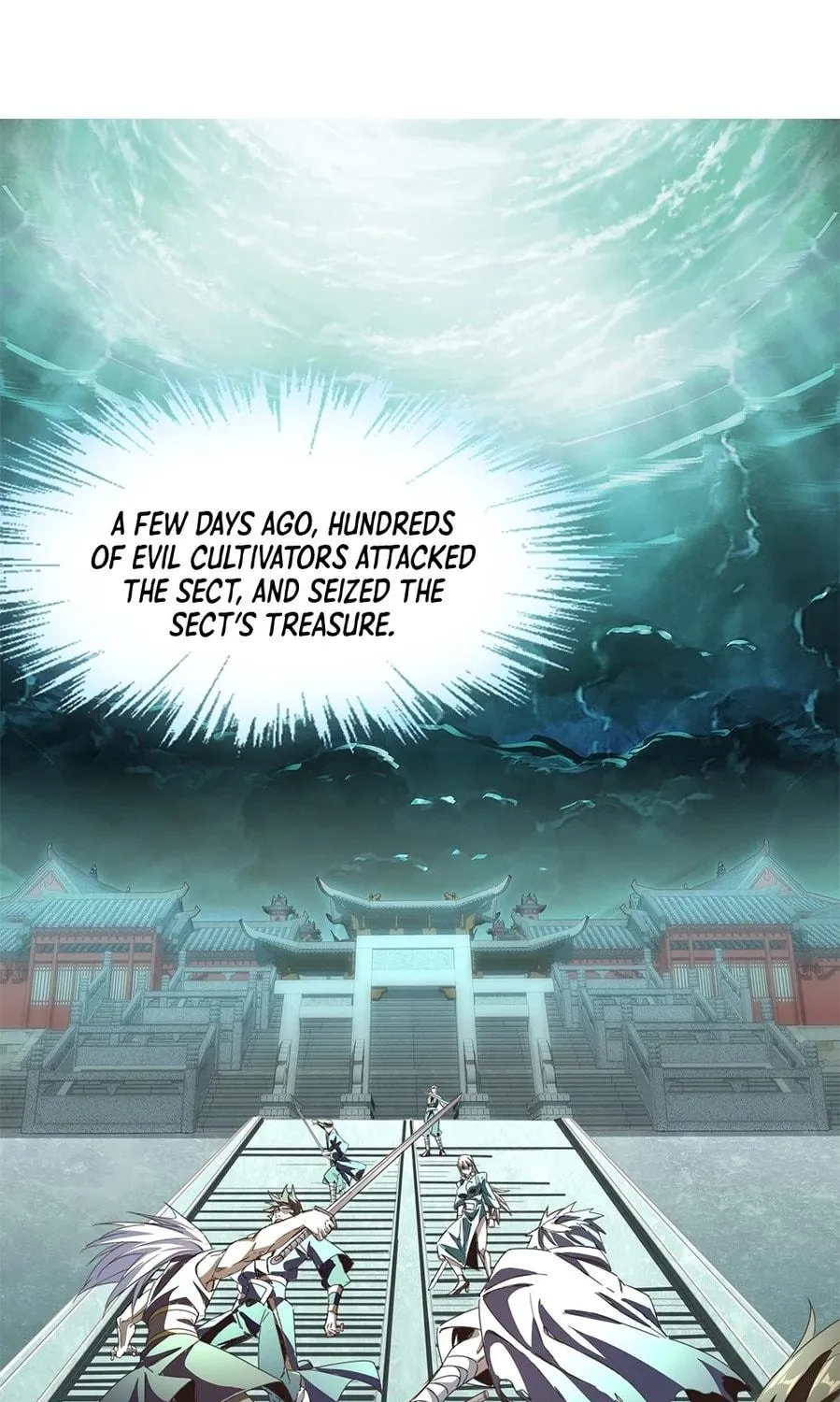 Read Crazy, A Three-Year-Old Sect Master?! chapter 1 image 38 on Lezhin