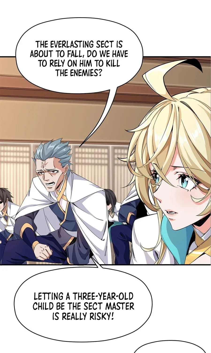 Read Crazy, A Three-Year-Old Sect Master?! chapter 1 image 56 on Lezhin