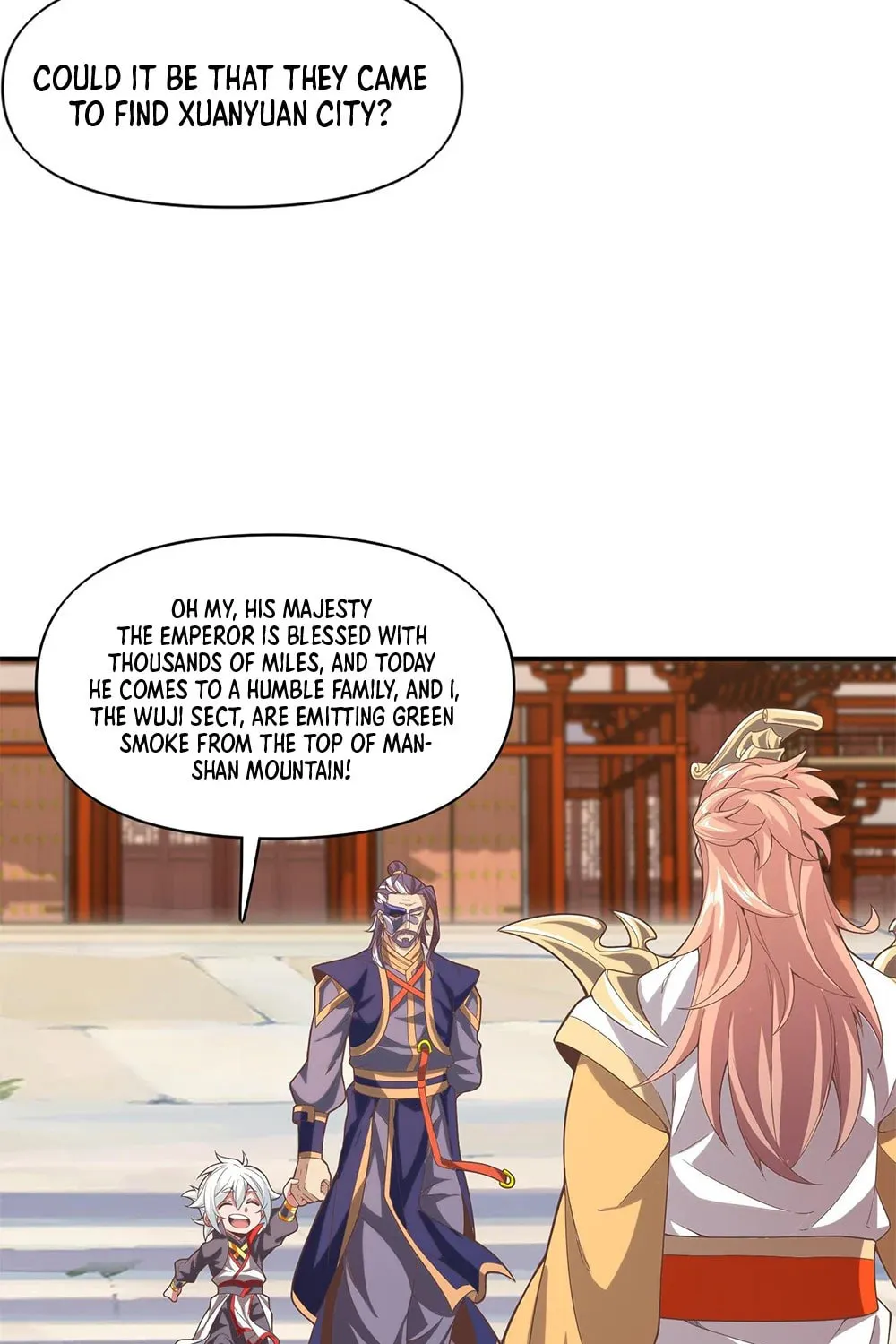 Read Crazy, A Three-Year-Old Sect Master?! chapter 14 image 73 on Lezhin