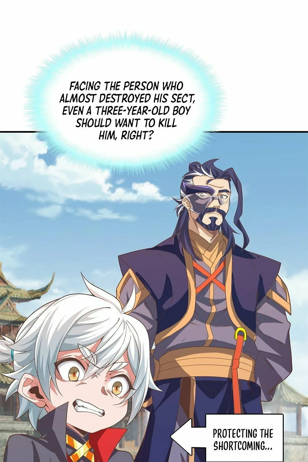Read Crazy, A Three-Year-Old Sect Master?! chapter 15 image 23 on Lezhin