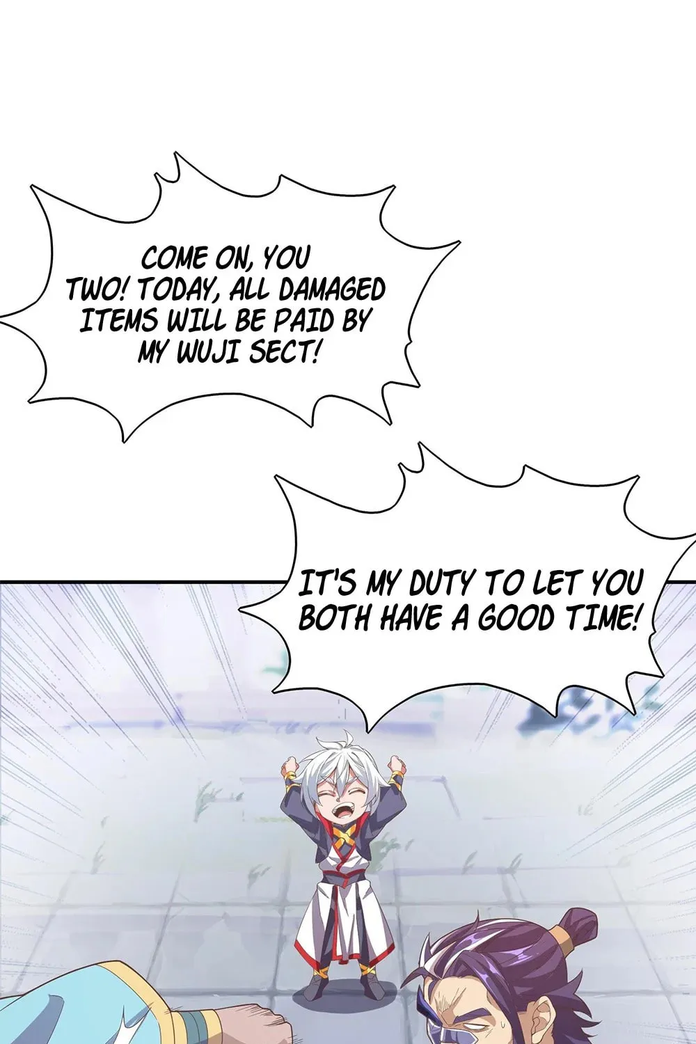 Read Crazy, A Three-Year-Old Sect Master?! chapter 16 image 50 on Lezhin