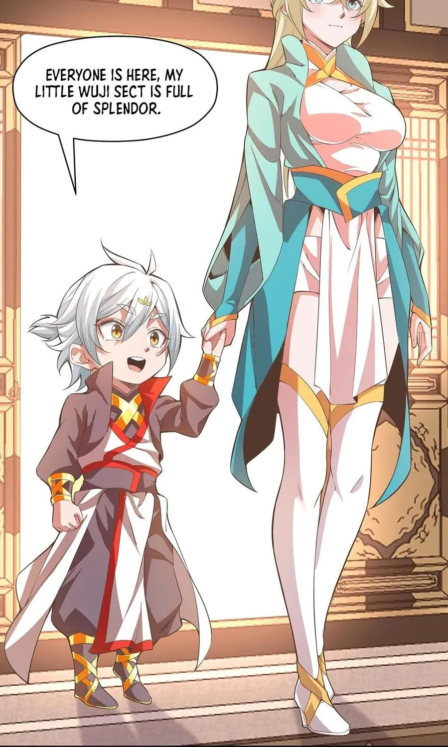 Read Crazy, A Three-Year-Old Sect Master?! chapter 9 image 40 on Lezhin
